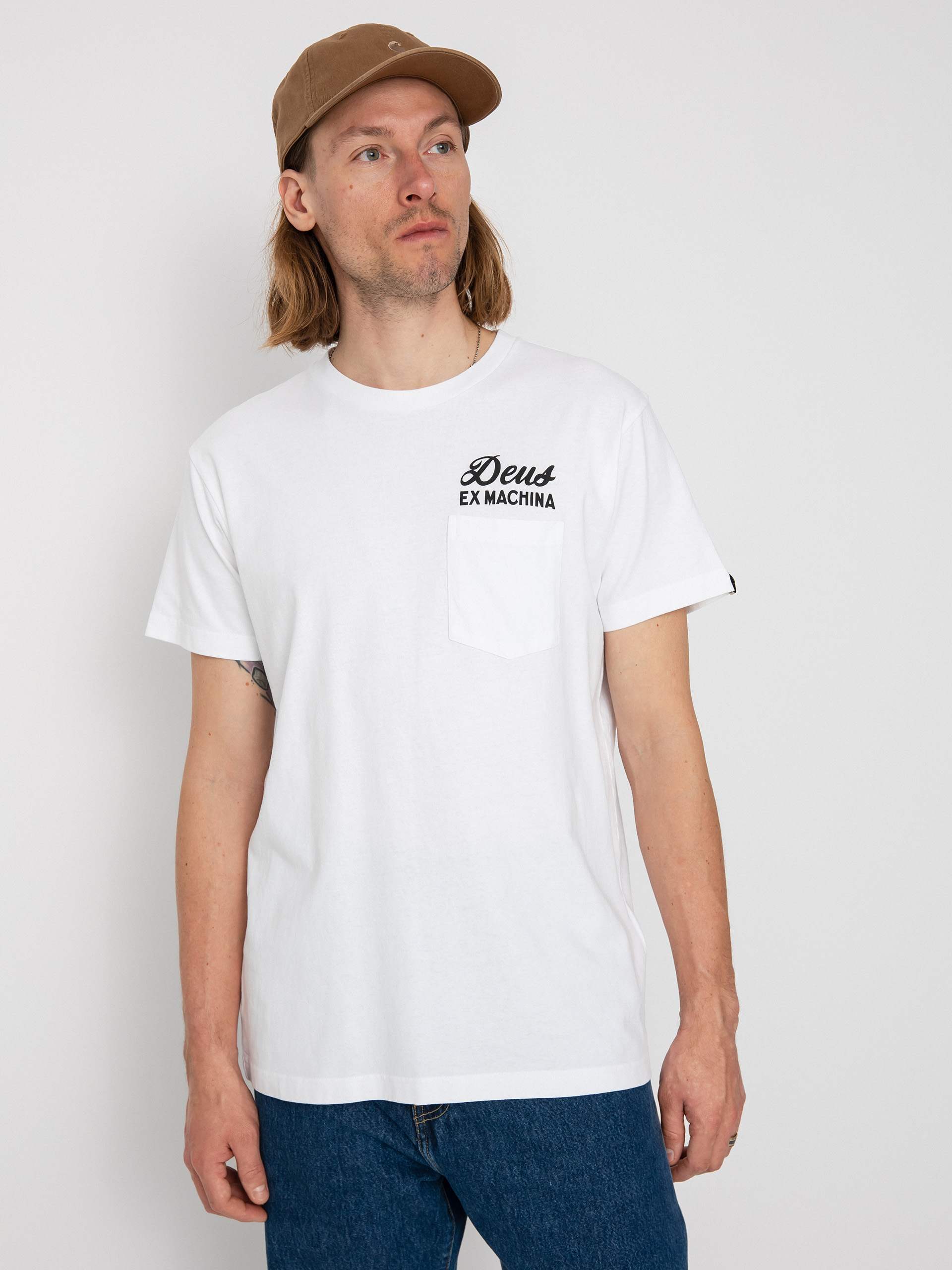Deus Ex Machina Biarritz Address póló (white)
