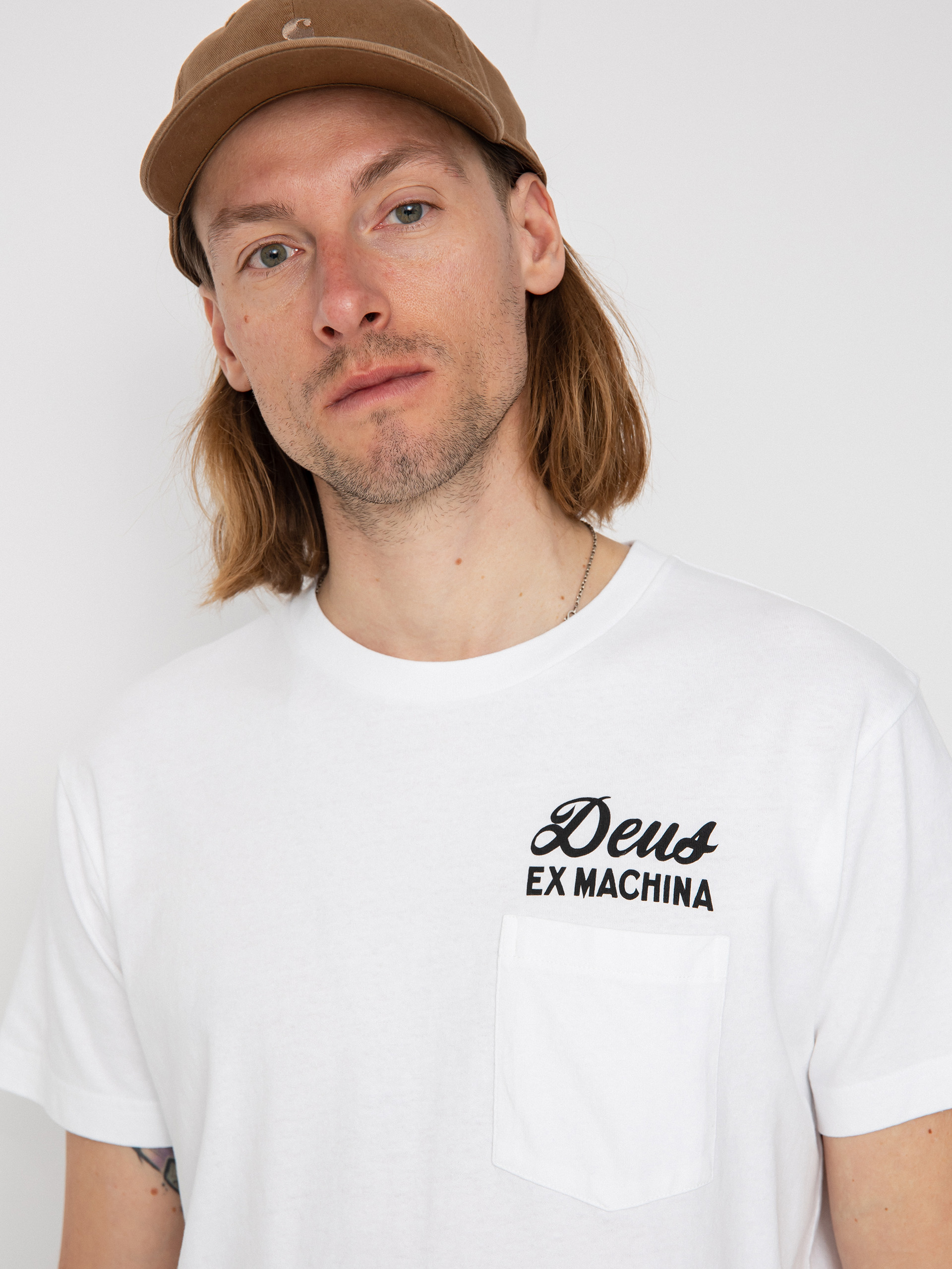 Deus Ex Machina Biarritz Address póló (white)
