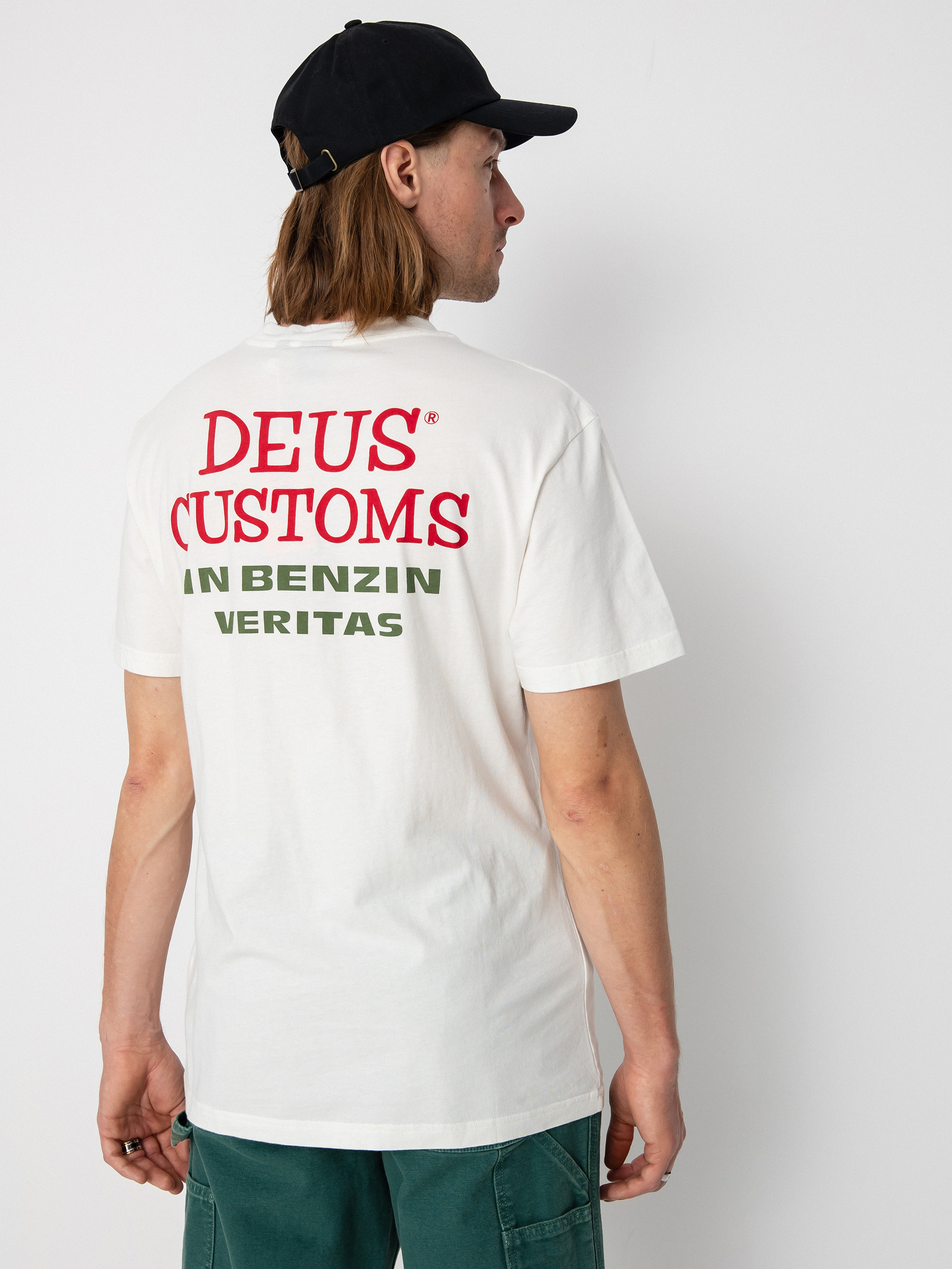 Deus Ex Machina Portal póló (vintage white)