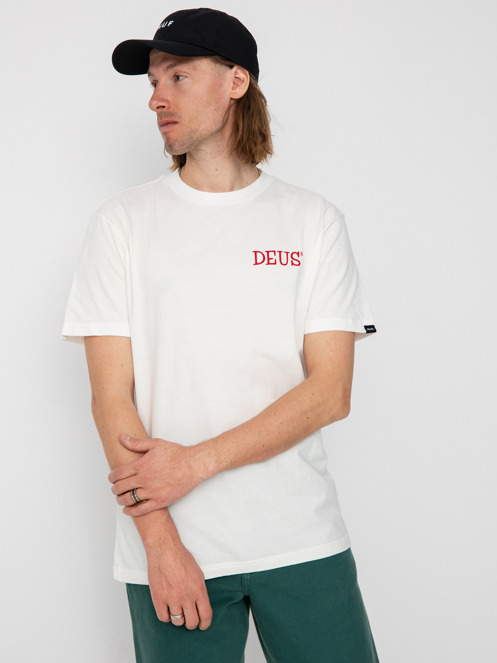 Deus Ex Machina Portal póló (vintage white)