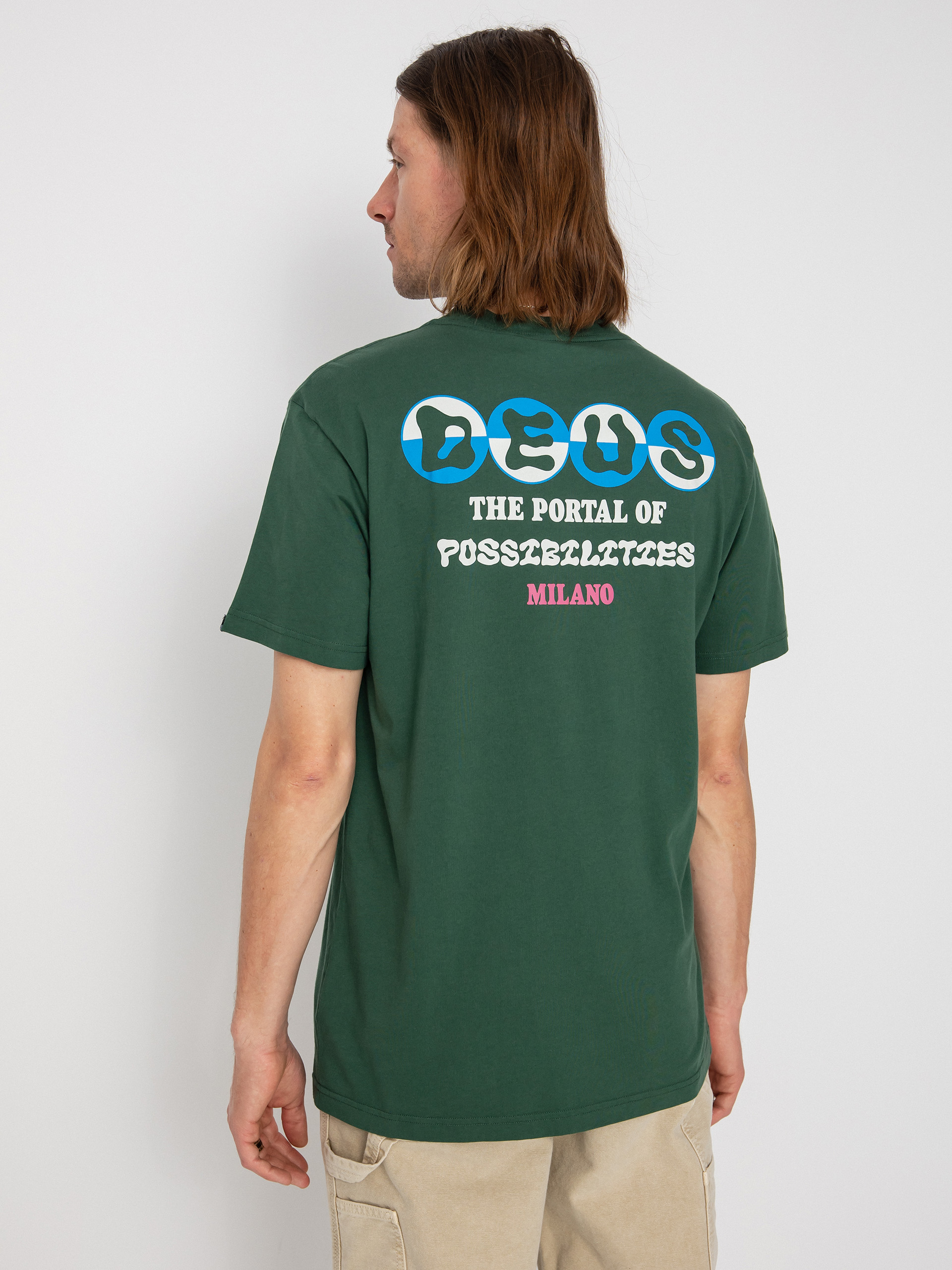 Deus Ex Machina Ivan póló (work green)