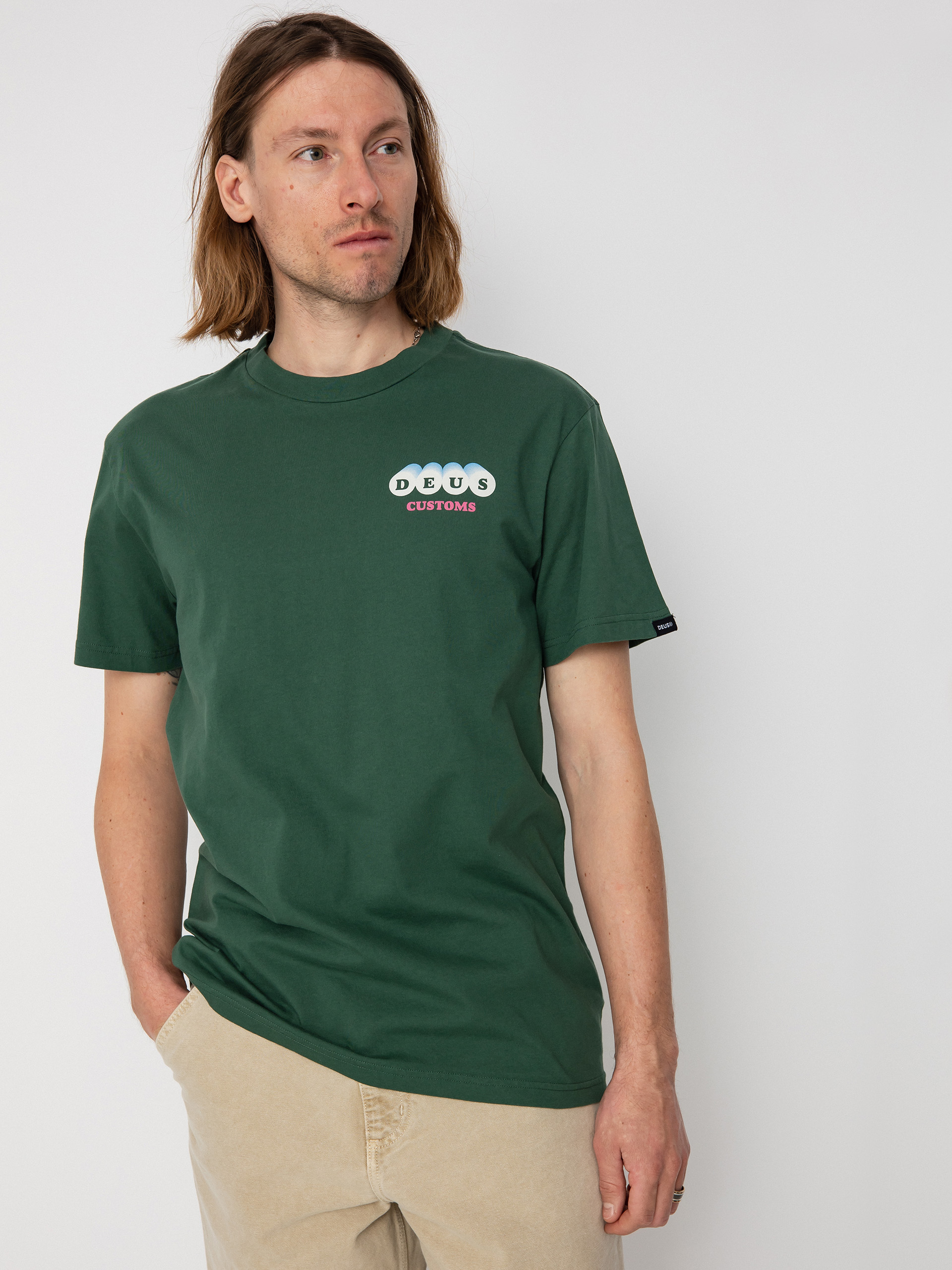 Deus Ex Machina Ivan póló (work green)