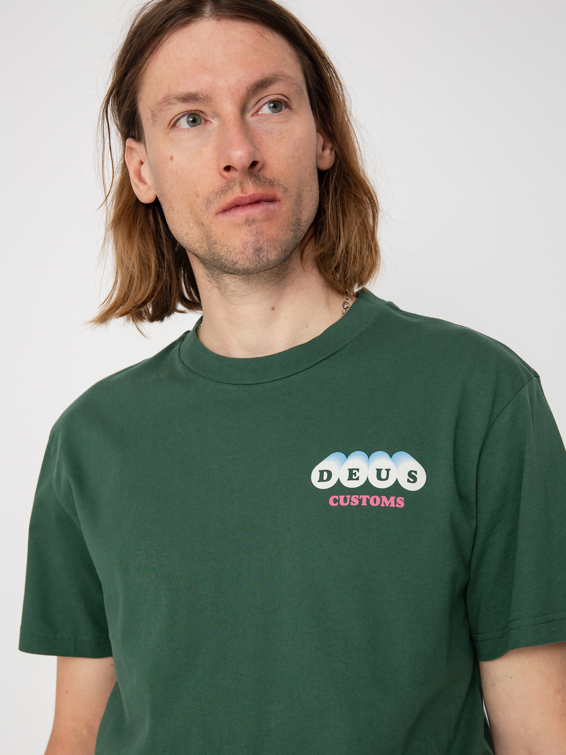 Deus Ex Machina Ivan póló (work green)