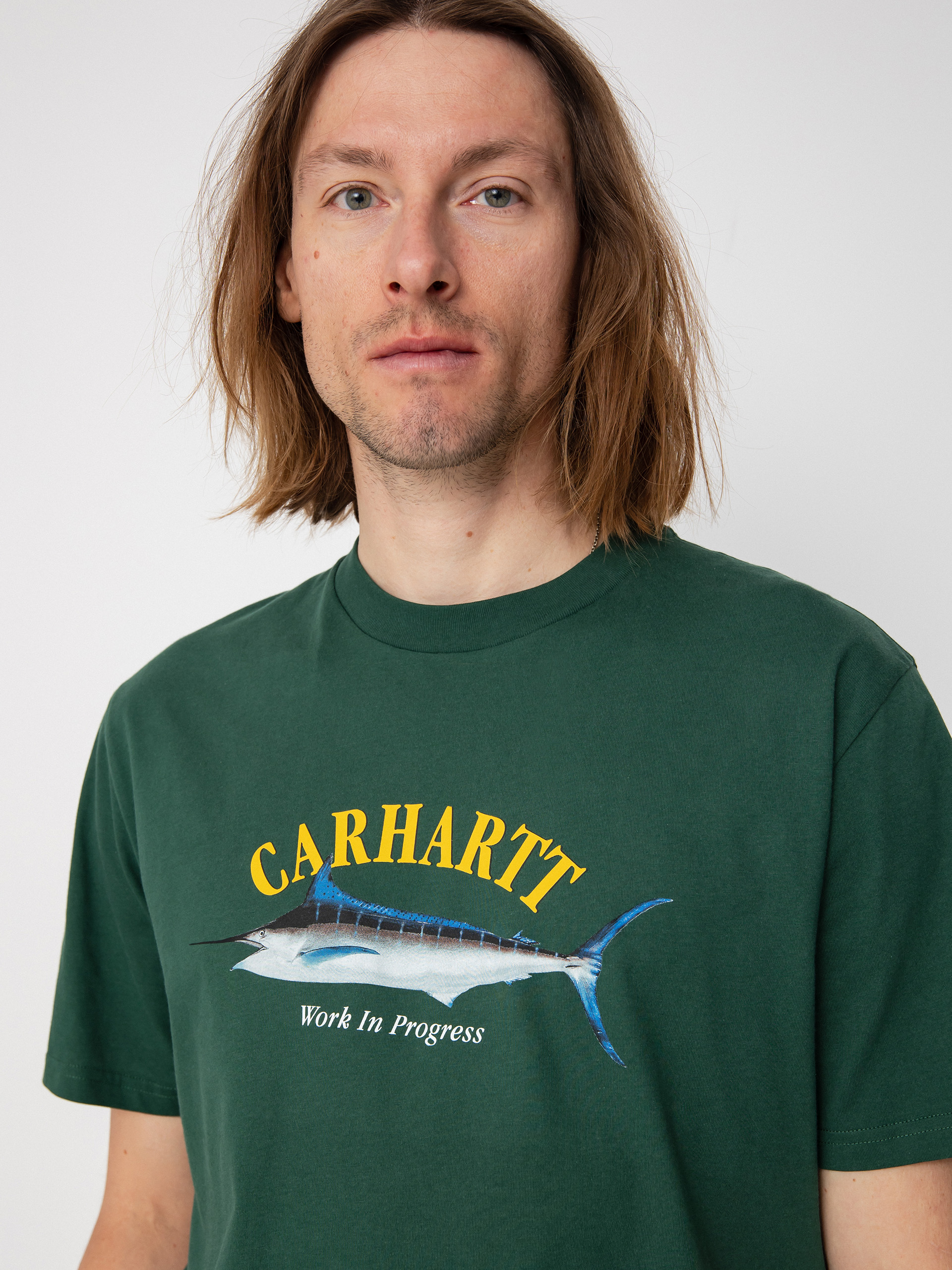 Carhartt WIP Marlin póló (treehouse)