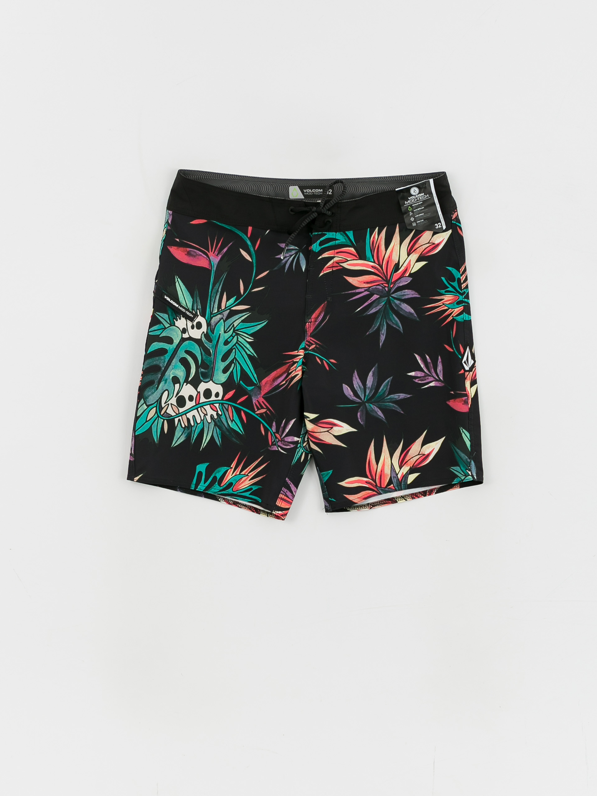 Volcom V Ent Pepper Mod 19 Boardshort (black)