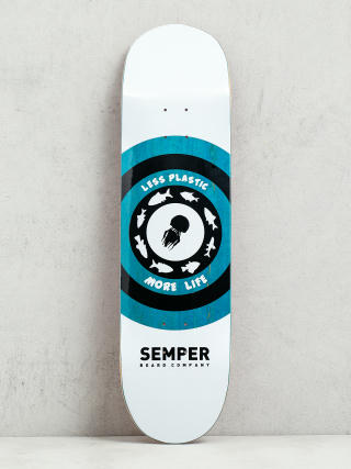 Semper Skateboards Sealife Gördeszka lap (blue)