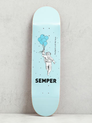 Semper Skateboards Astronaut Gördeszka lap (blue)