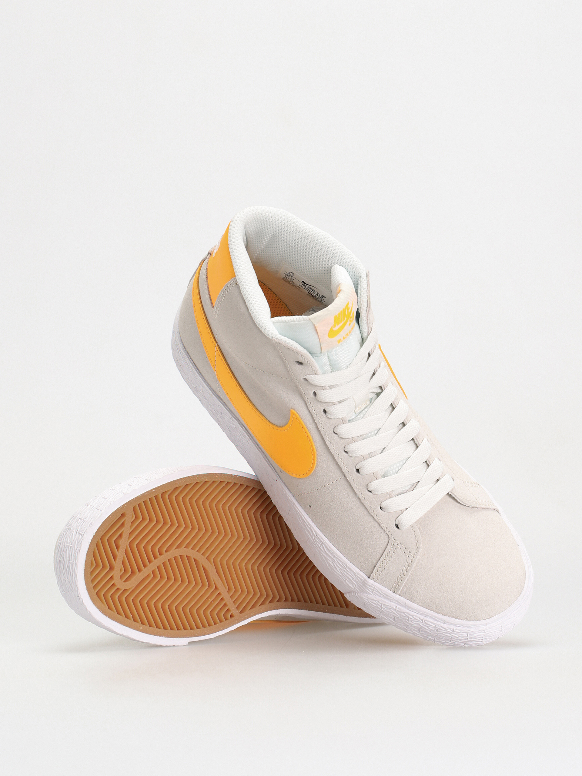 Nike SB Zoom Blazer Mid Cipők (summit white/laser orange summit white)