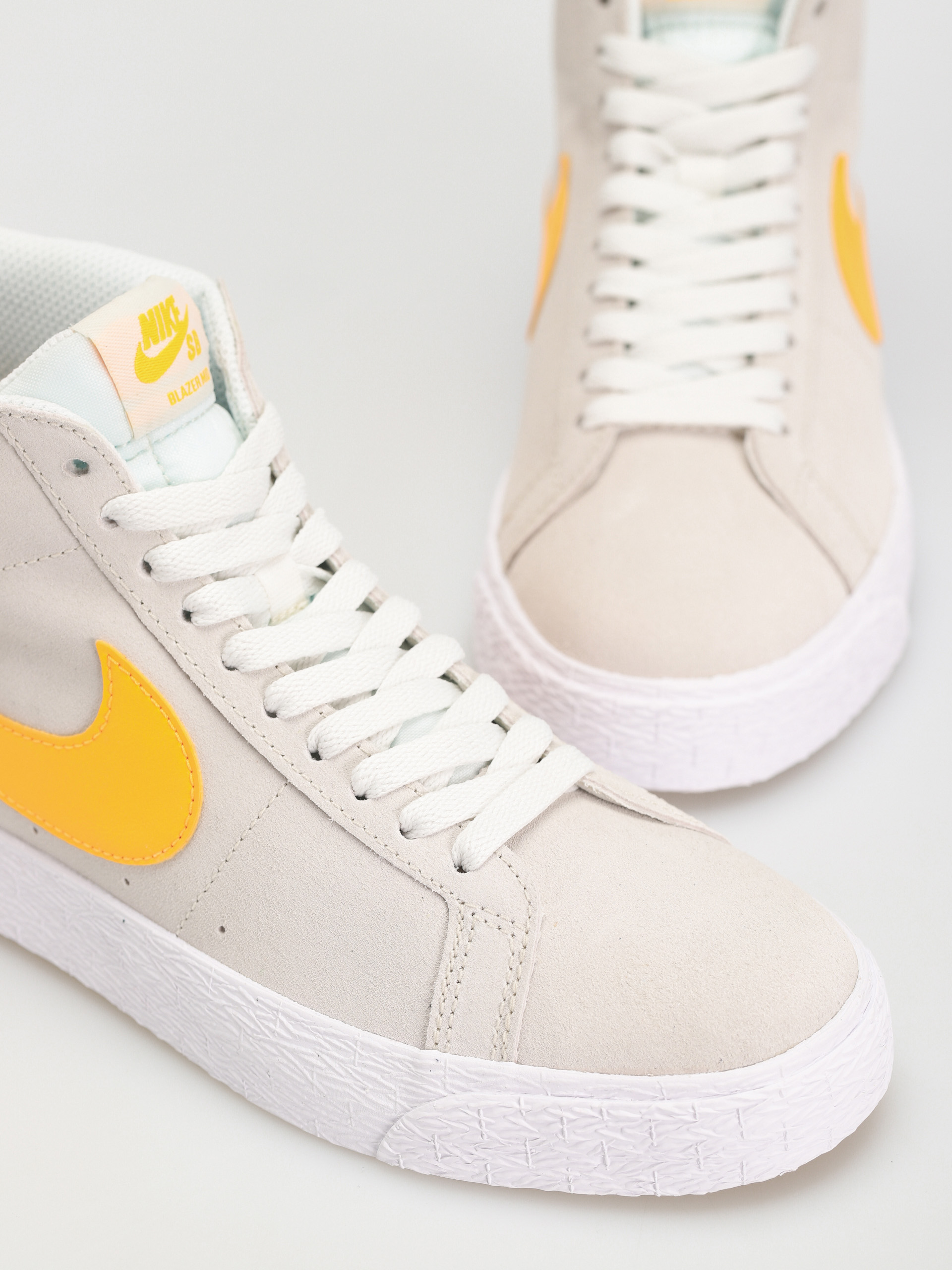 Nike SB Zoom Blazer Mid Cipők (summit white/laser orange summit white)