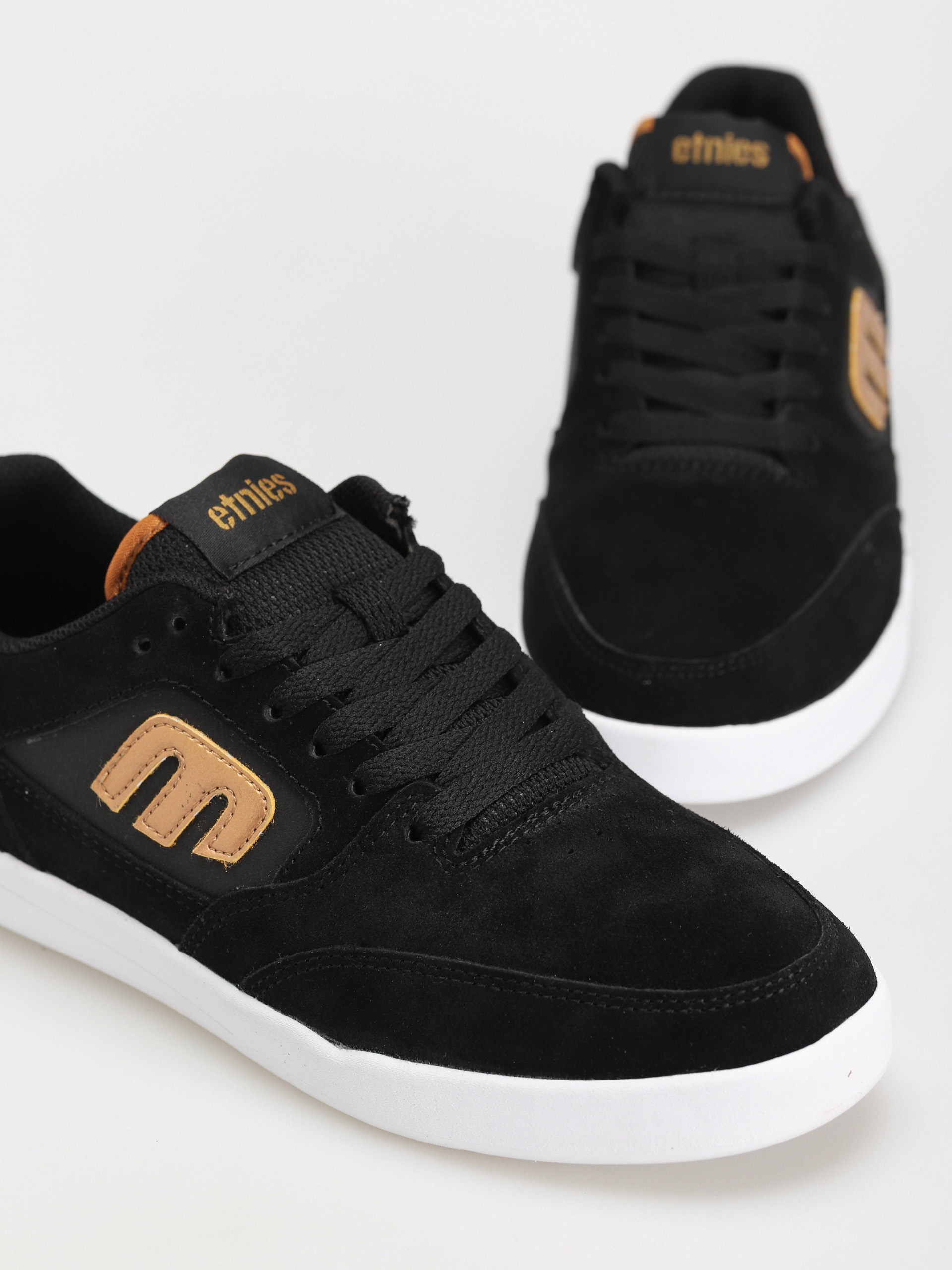 Etnies Veer Cipők (black/gold/white)