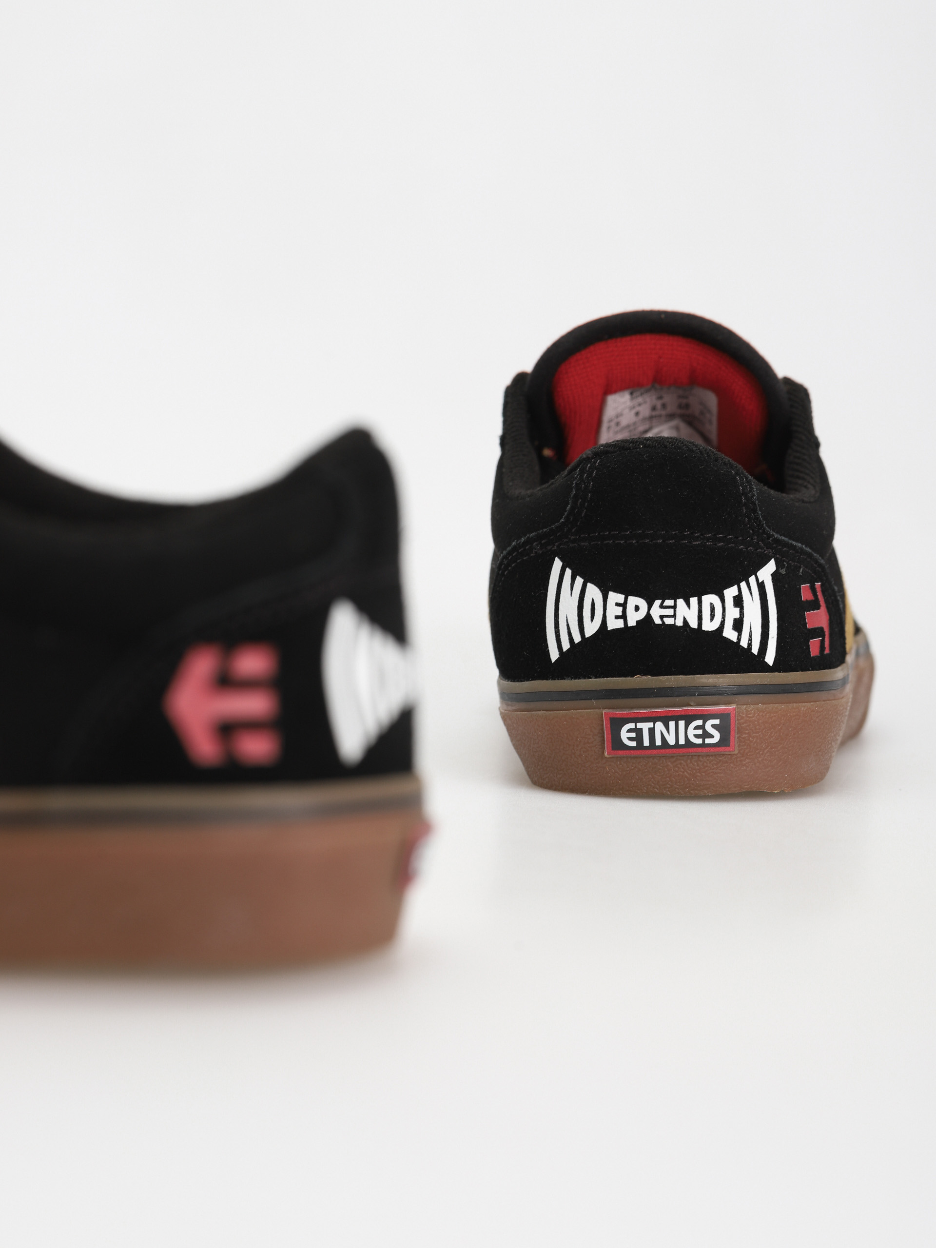 Etnies Barge Ls X Indy Cipők (black/brown)