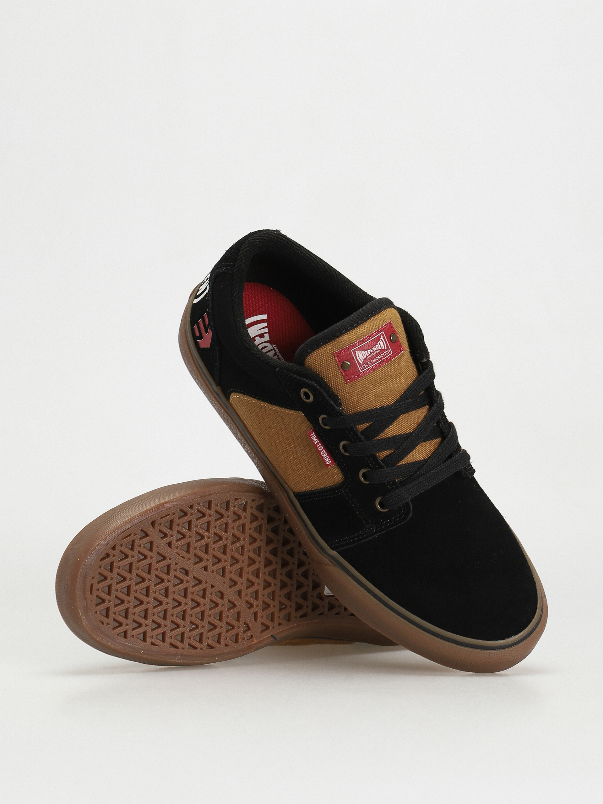 Etnies Barge Ls X Indy Cipők (black/brown)