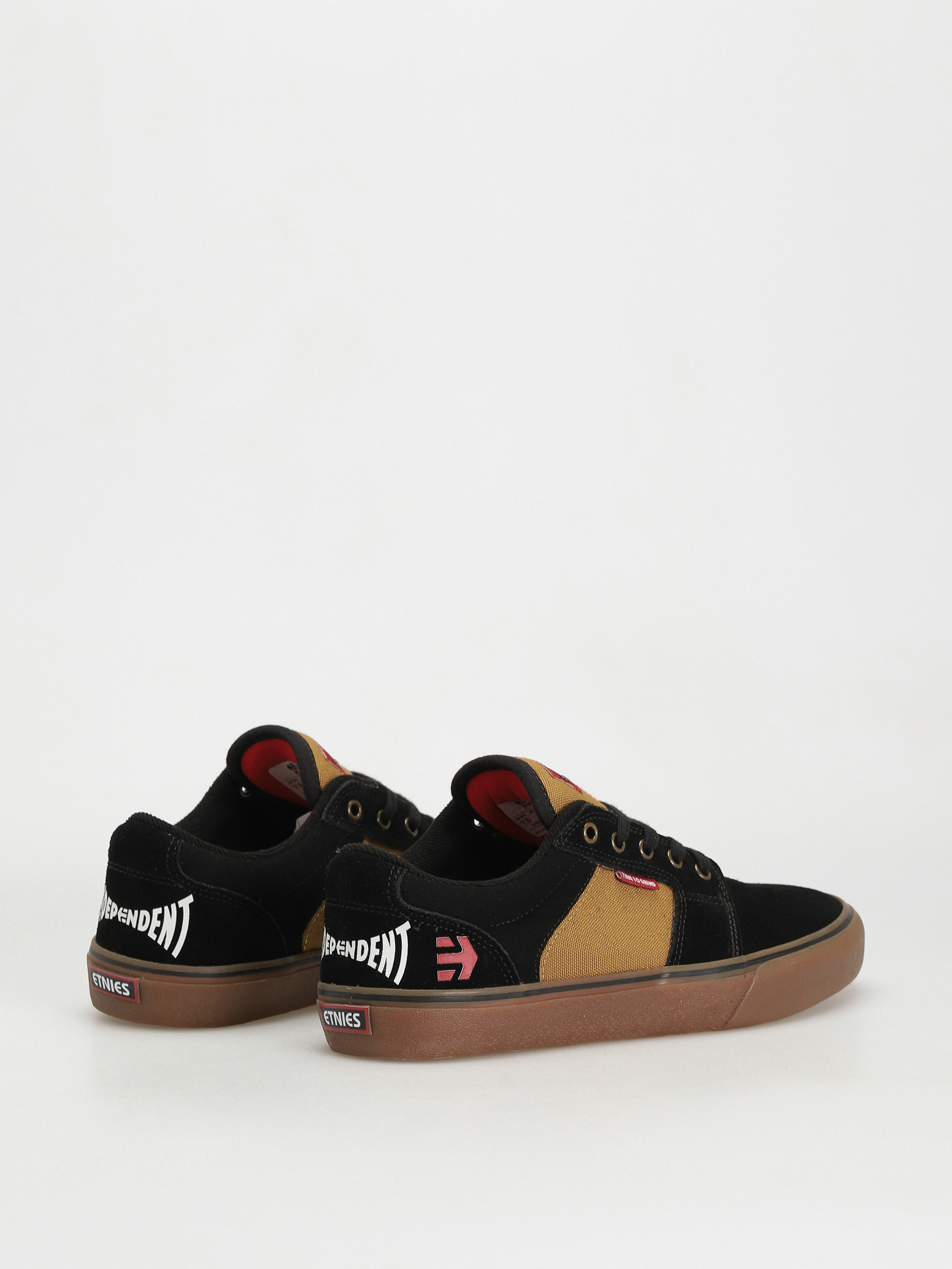 Etnies Barge Ls X Indy Cipők (black/brown)