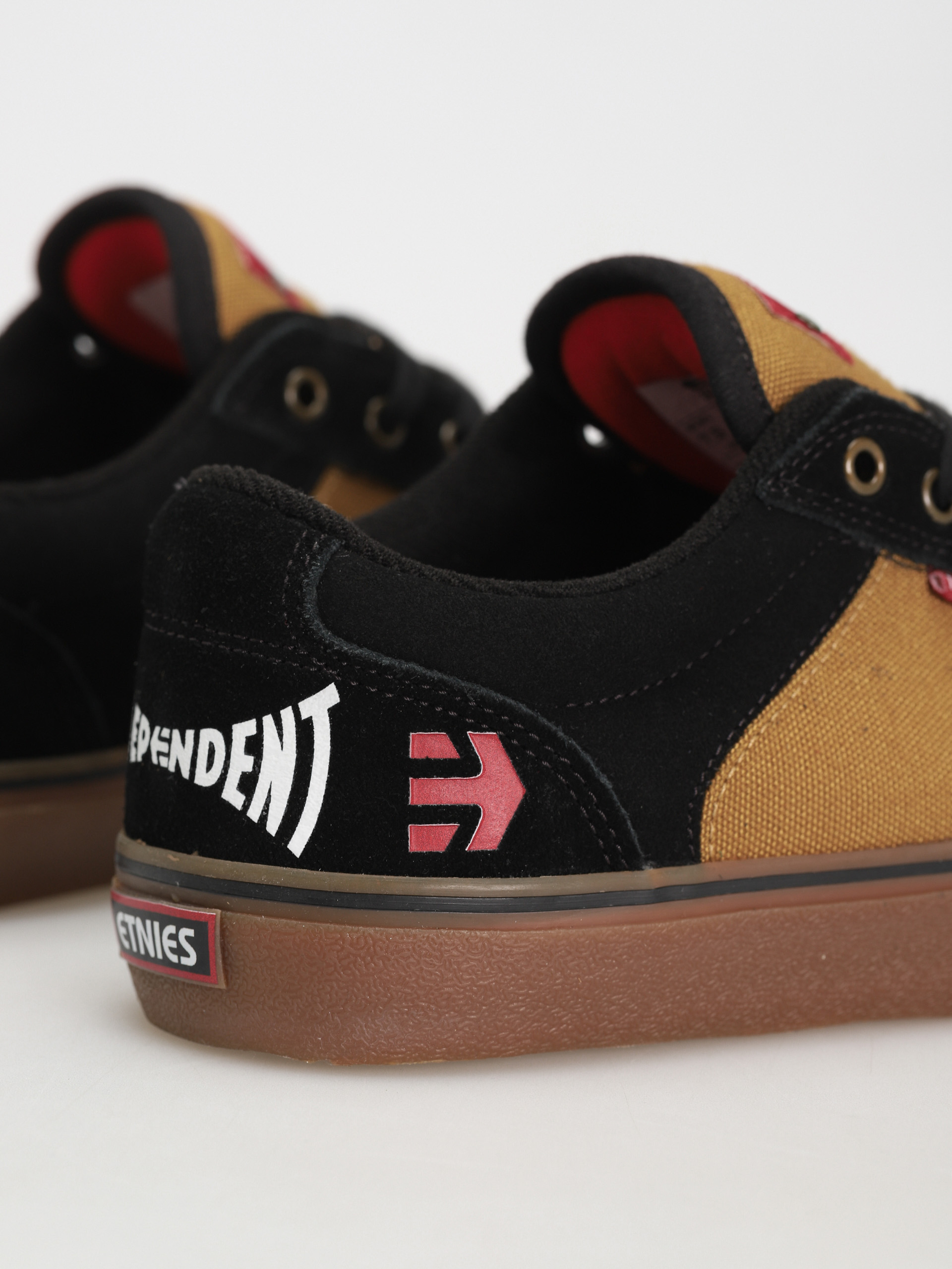 Etnies Barge Ls X Indy Cipők (black/brown)