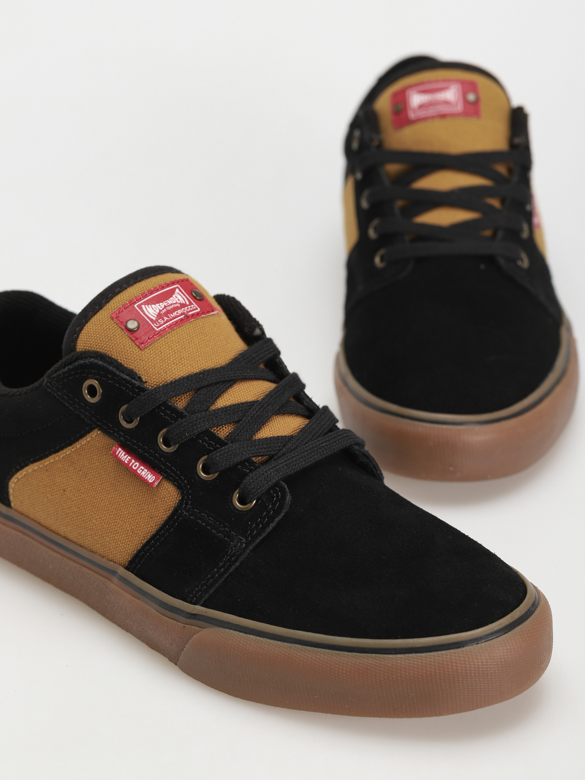 Etnies Barge Ls X Indy Cipők (black/brown)