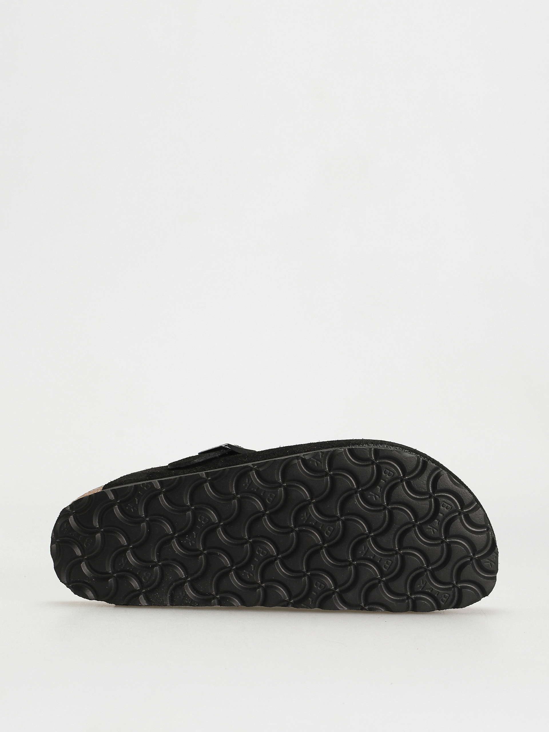 Birkenstock Boston Suede Narrow Flip-flop papucsok Wmn (black)