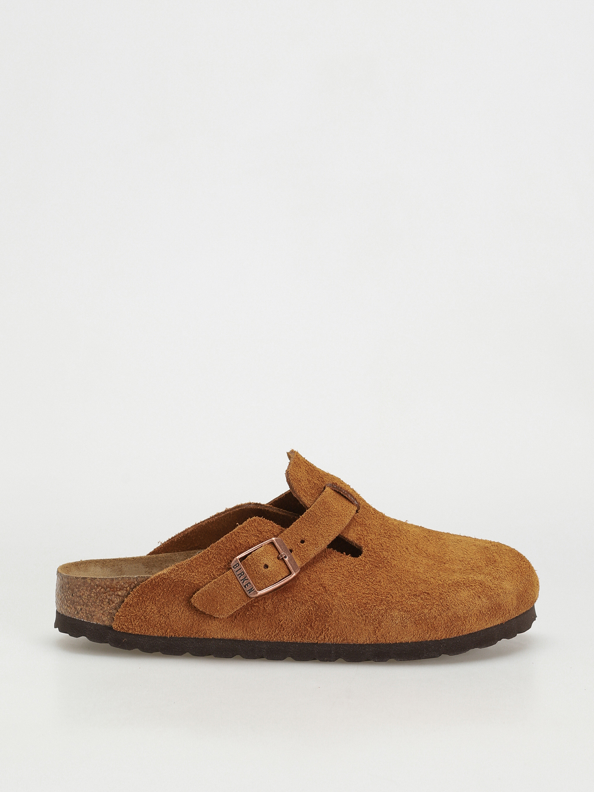 Birkenstock Boston Suede Narrow Flip-flop papucsok Wmn (mink)