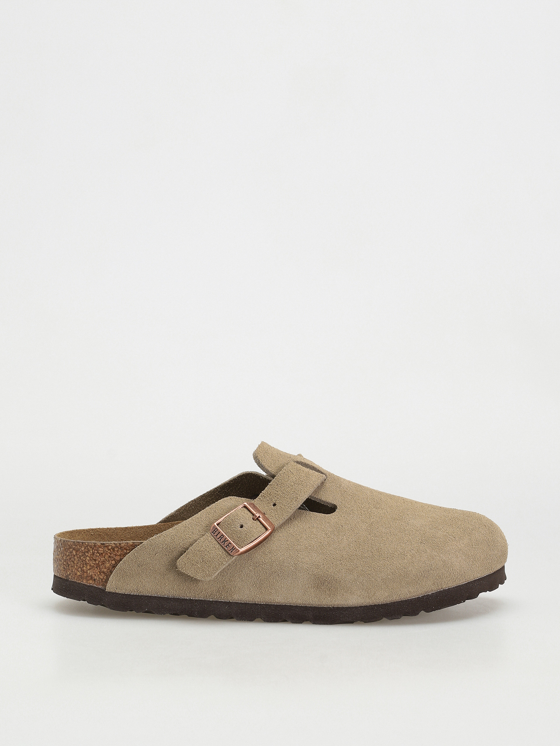 Birkenstock Boston Suede Narrow Flip-flop papucsok Wmn (taupe)