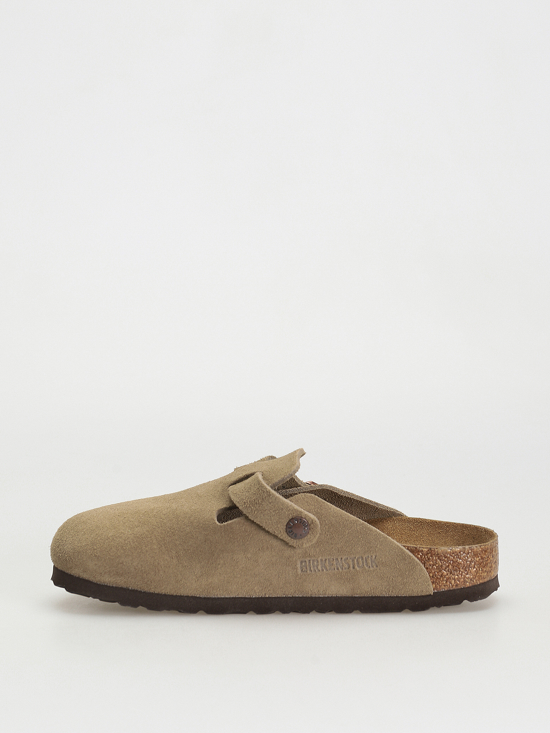 Birkenstock Boston Suede Narrow Flip-flop papucsok Wmn (taupe)