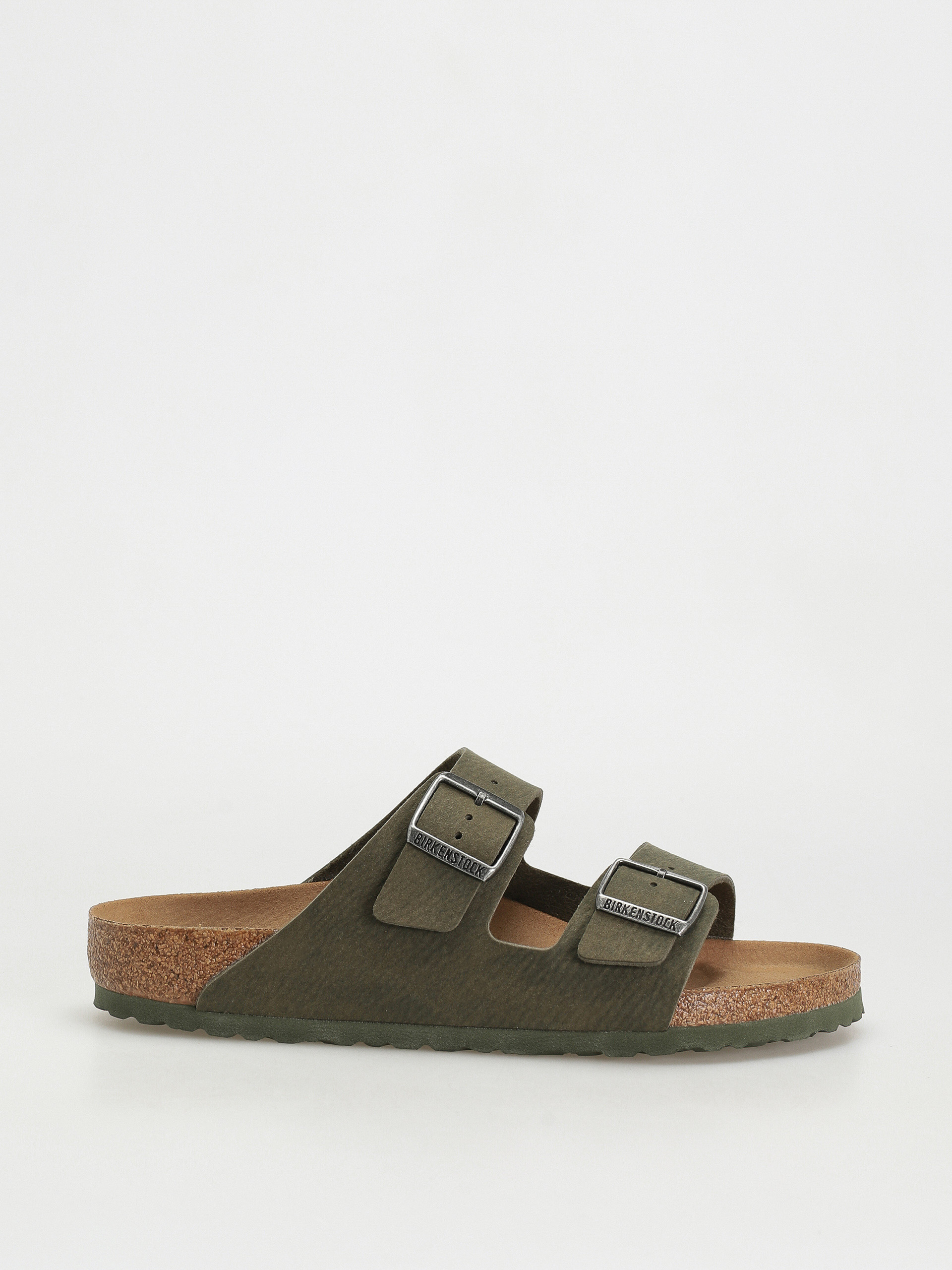 Birkenstock Arizona Vegan Regular Flip-flop papucsok (desert dust thyme)