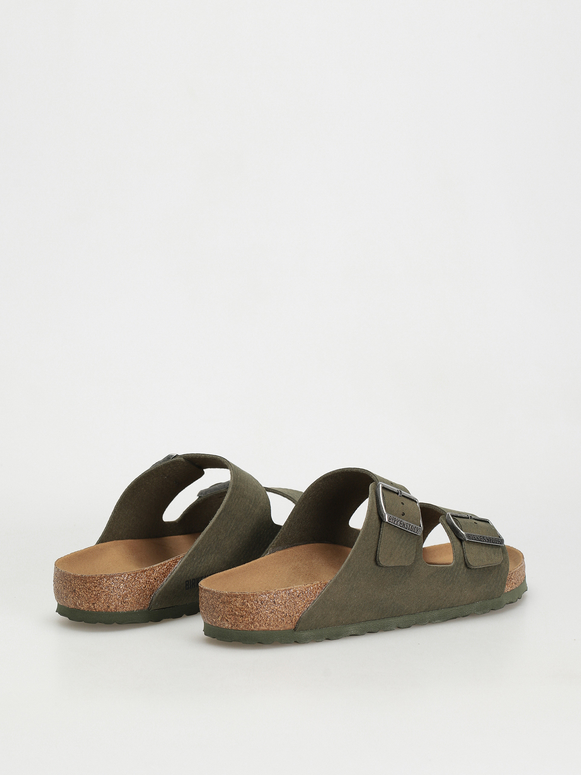 Birkenstock Arizona Vegan Regular Flip-flop papucsok (desert dust thyme)