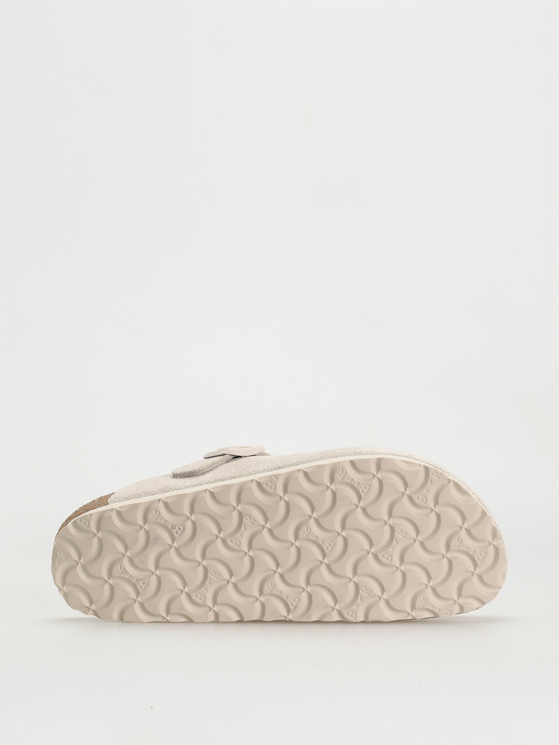 Birkenstock Boston Suede Narrow Flip-flop papucsok Wmn (modern suede antique white)