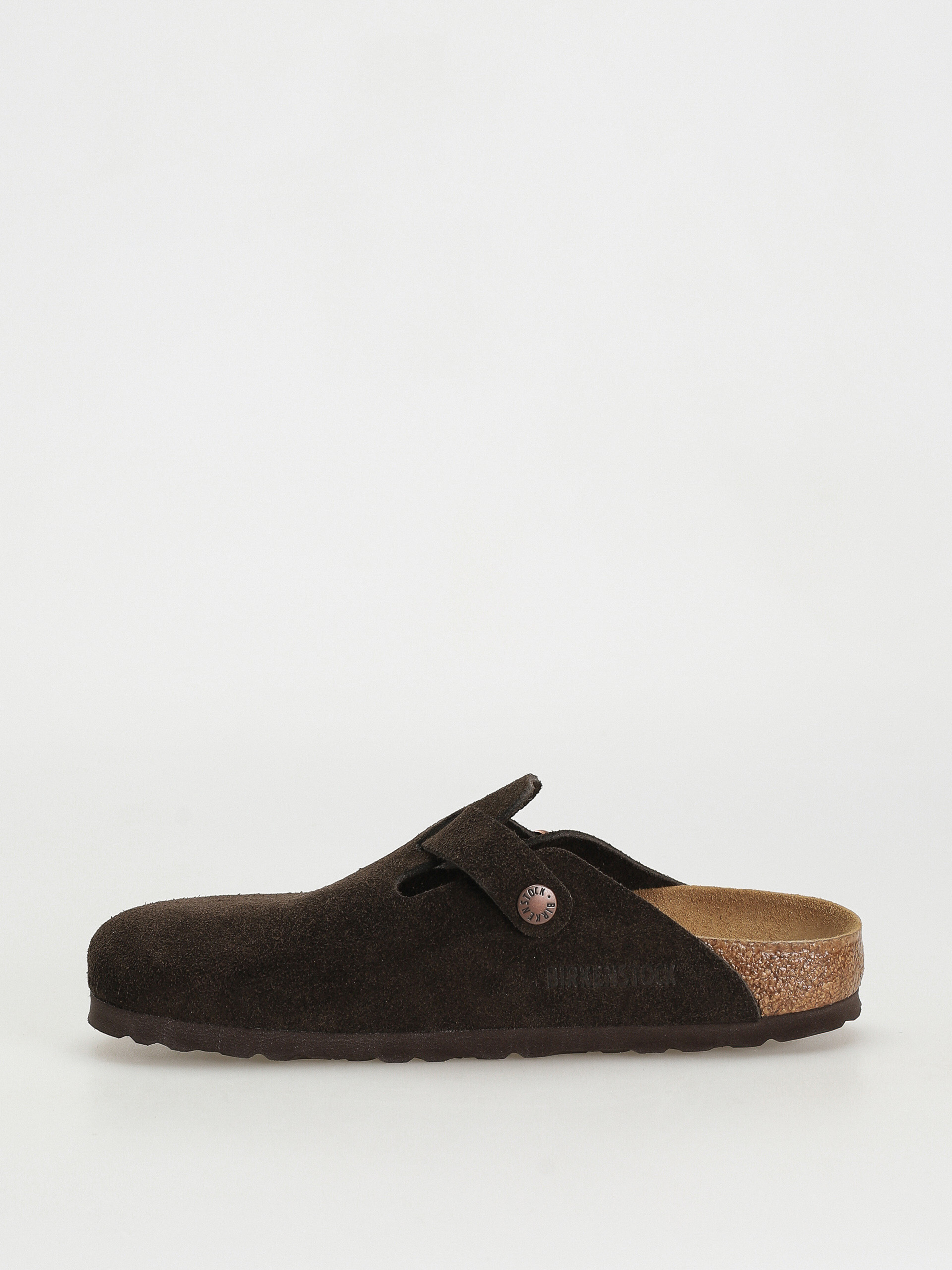 Birkenstock Boston Suede Narrow Flip-flop papucsok Wmn (mocha)