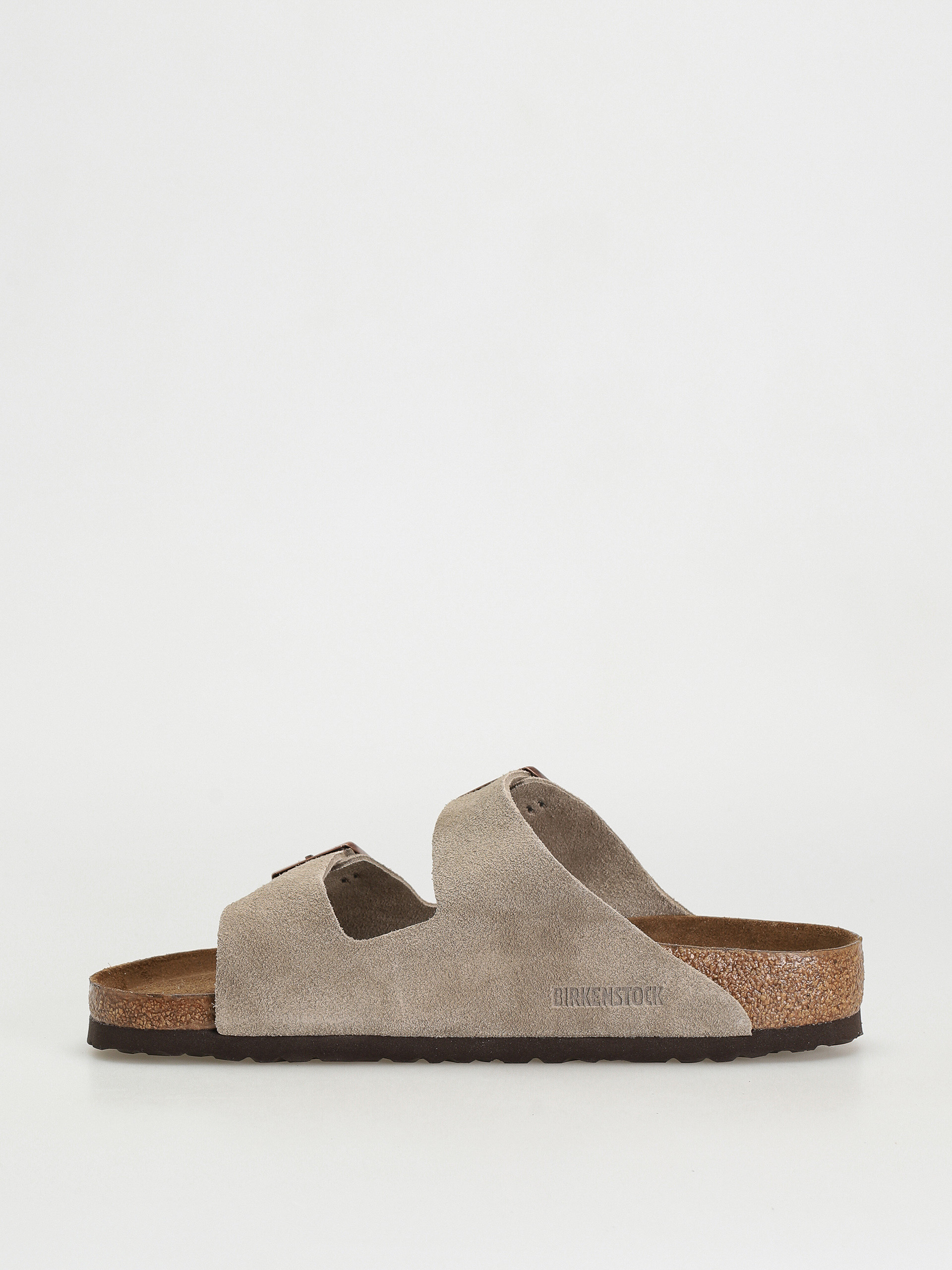 Birkenstock Arizona Suede Regular Flip-flop papucsok (taupe)