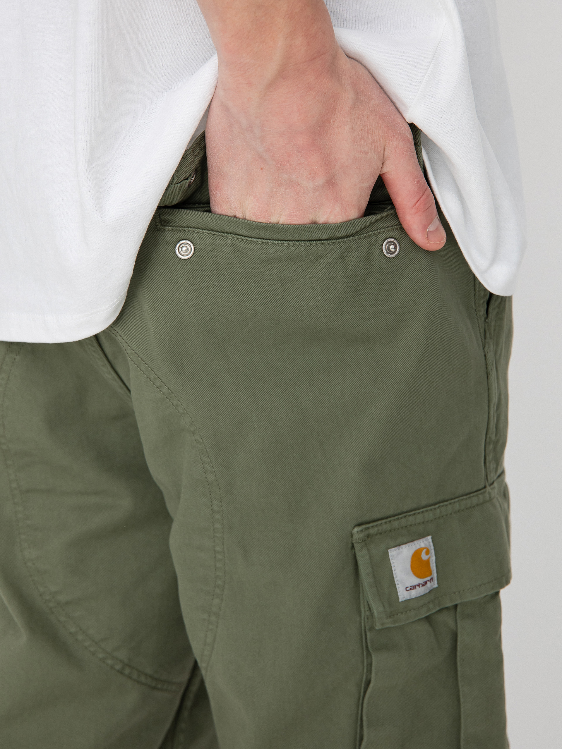 Carhartt WIP Regular Cargo Rövidnadrág (dollar green)