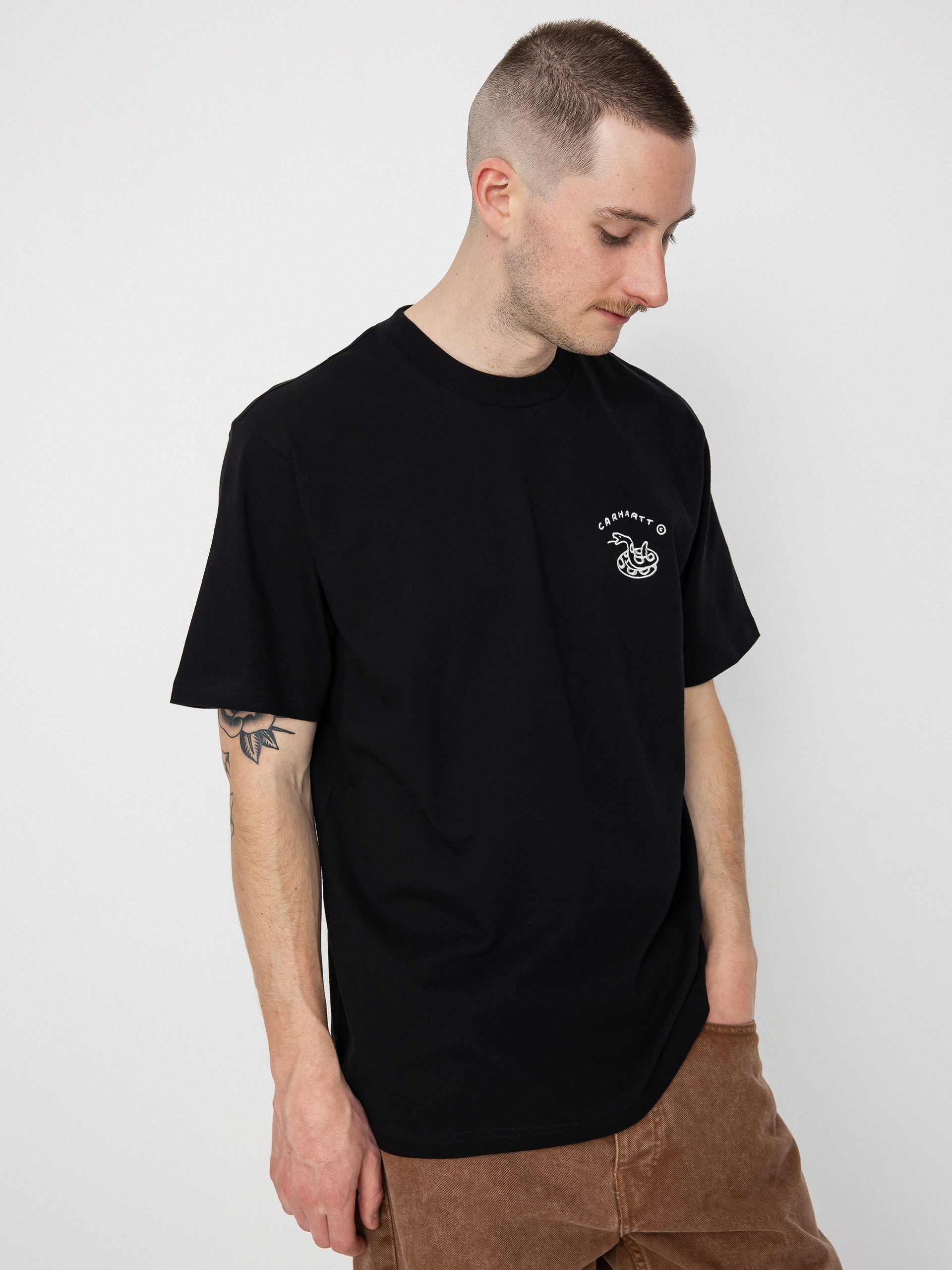 Carhartt WIP New Frontier póló (black)