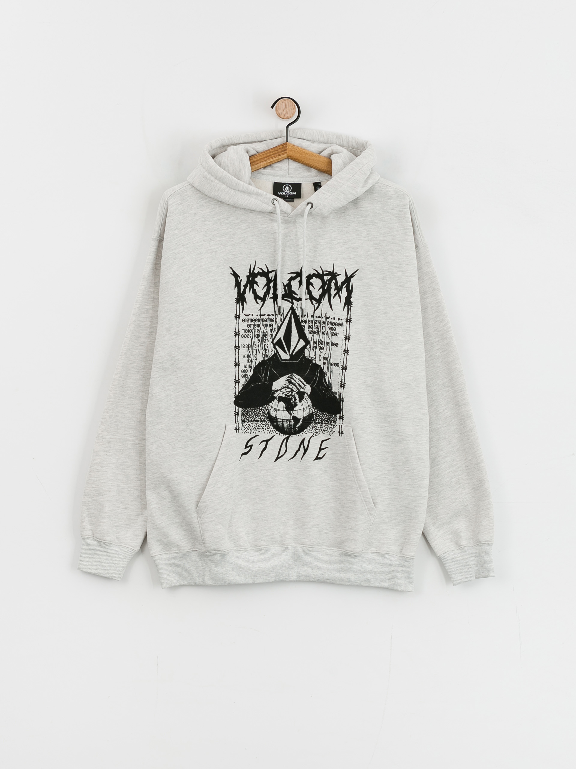 Volcom Edener HD Kapucnis pulóver (heather grey)