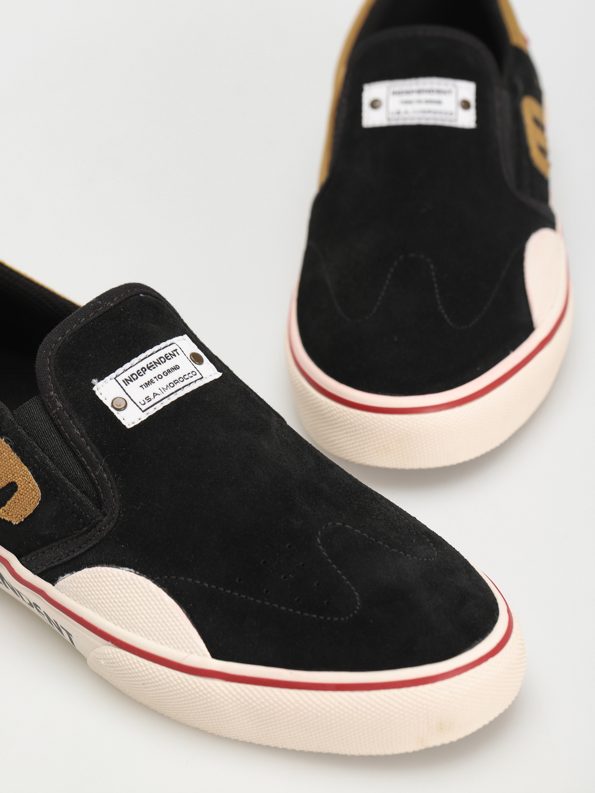 Etnies Marana Slip X Indy Cipők (black/brown)