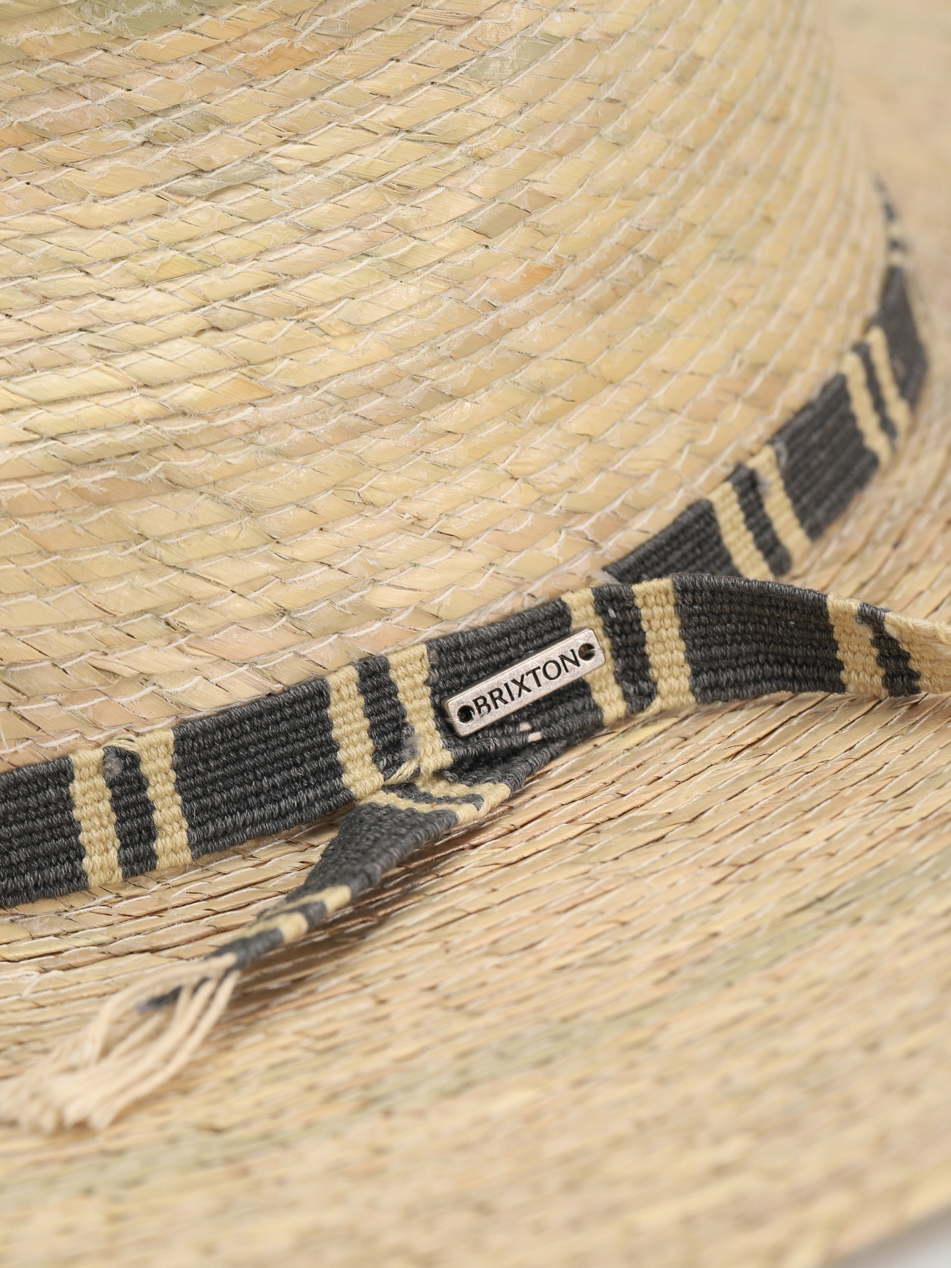 Brixton Leigh Straw Fedora Kalap (natural)