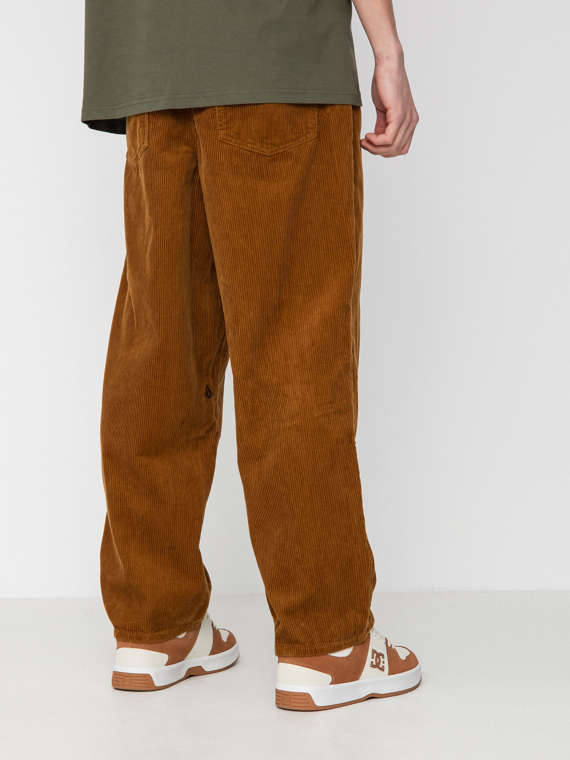 Volcom Lurking About Cord Kisnadrág (rubber)