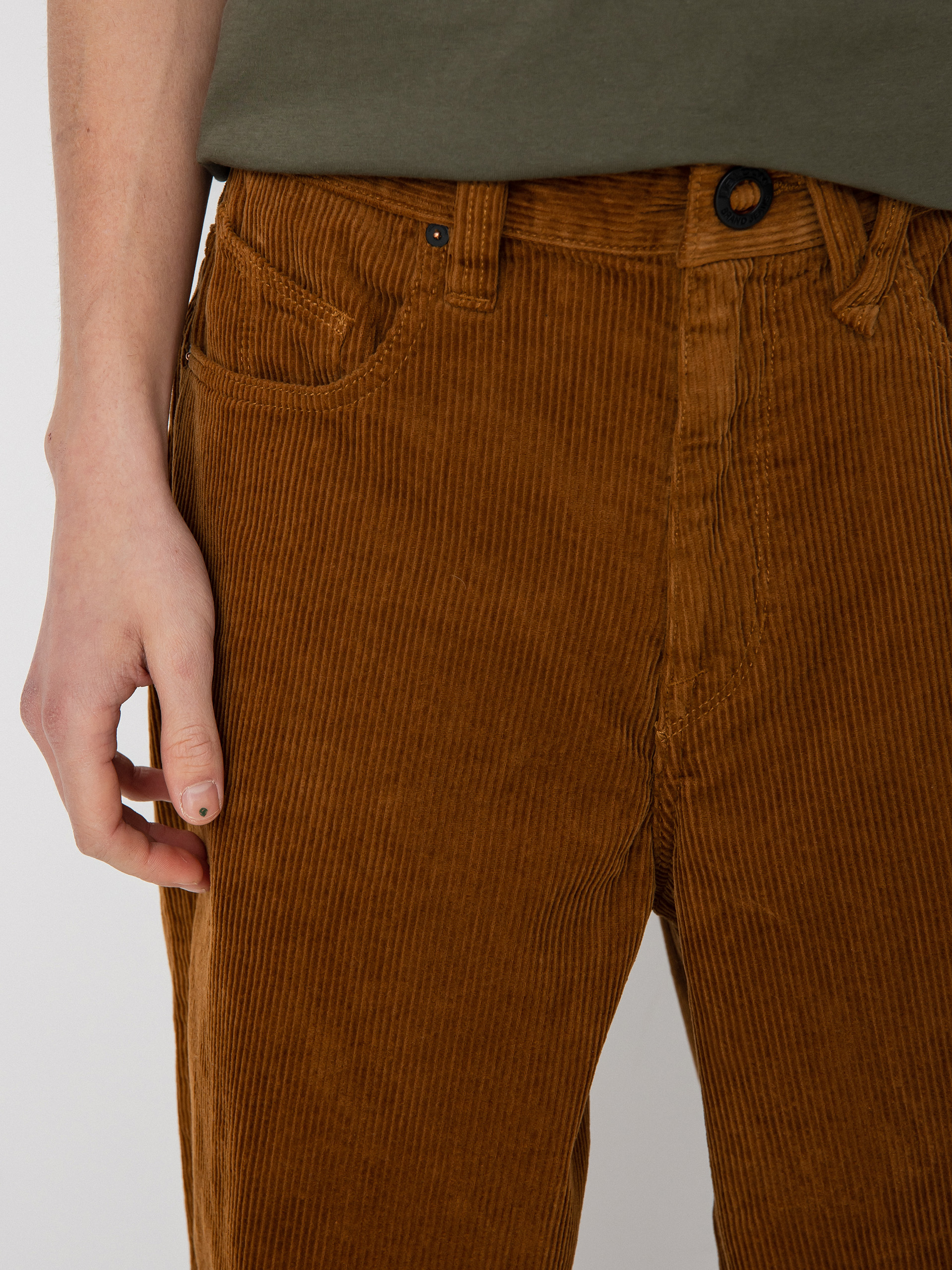 Volcom Lurking About Cord Kisnadrág (rubber)