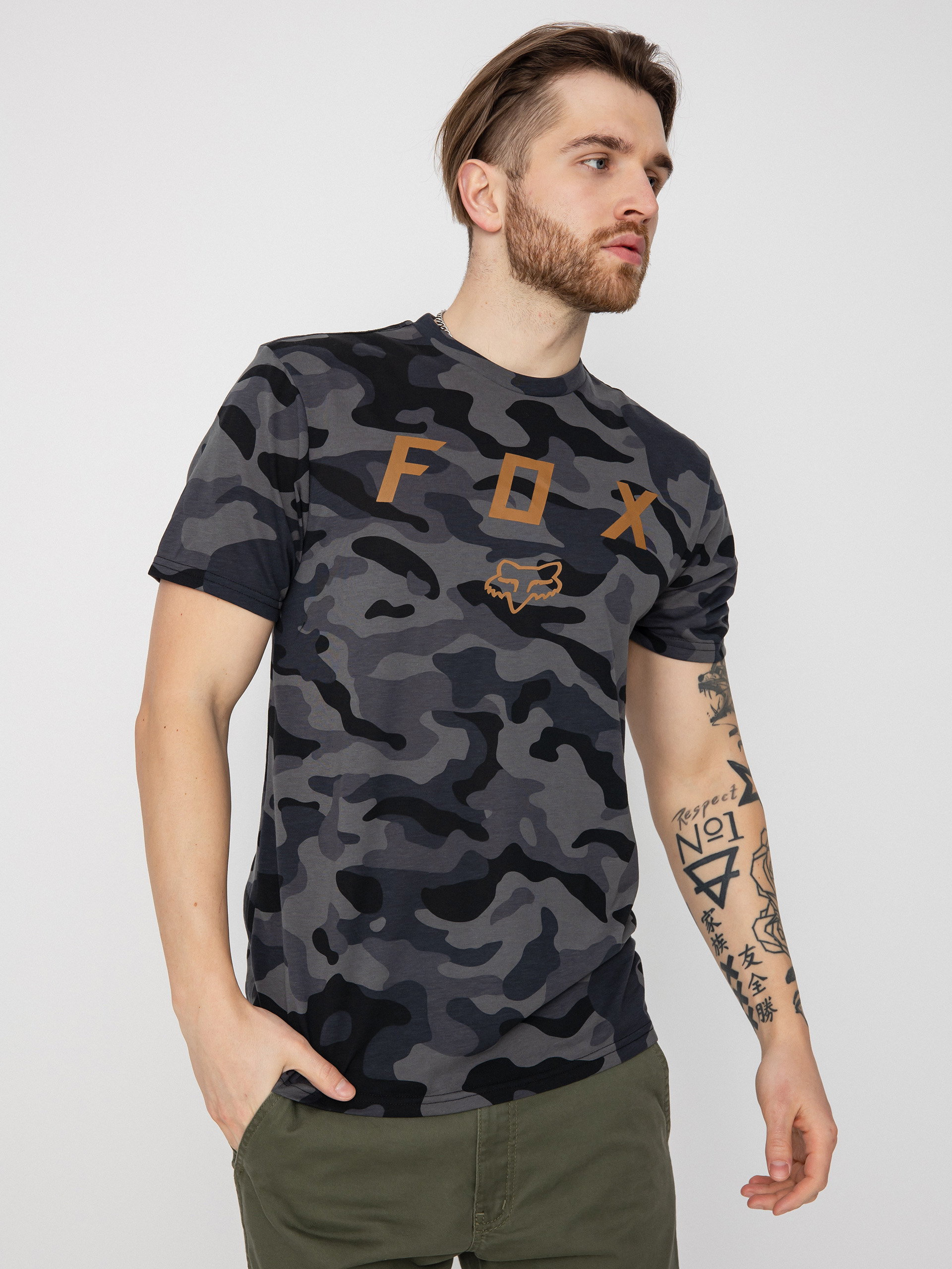 Fox Vzns Tech póló (black camo)
