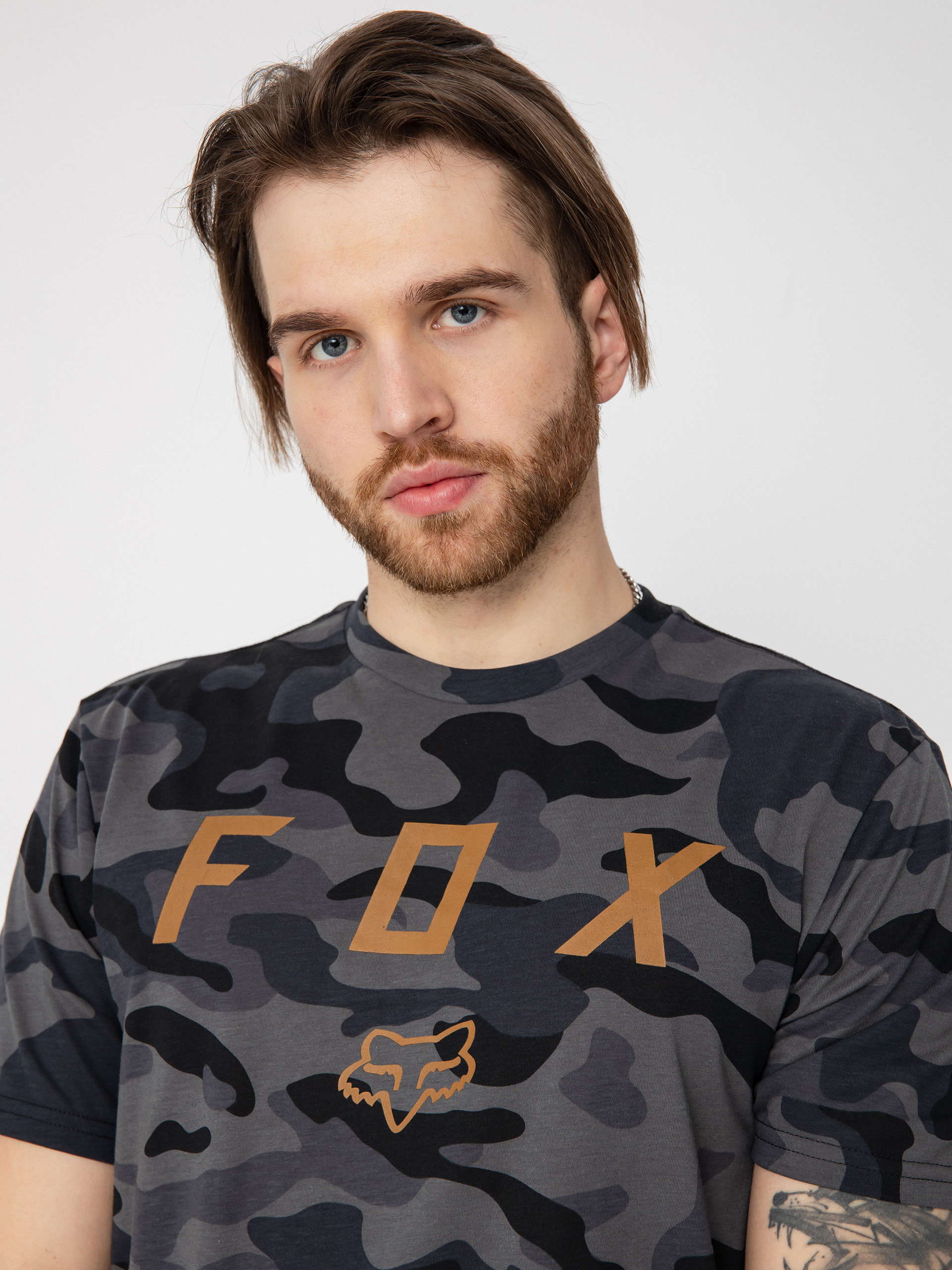Fox Vzns Tech póló (black camo)