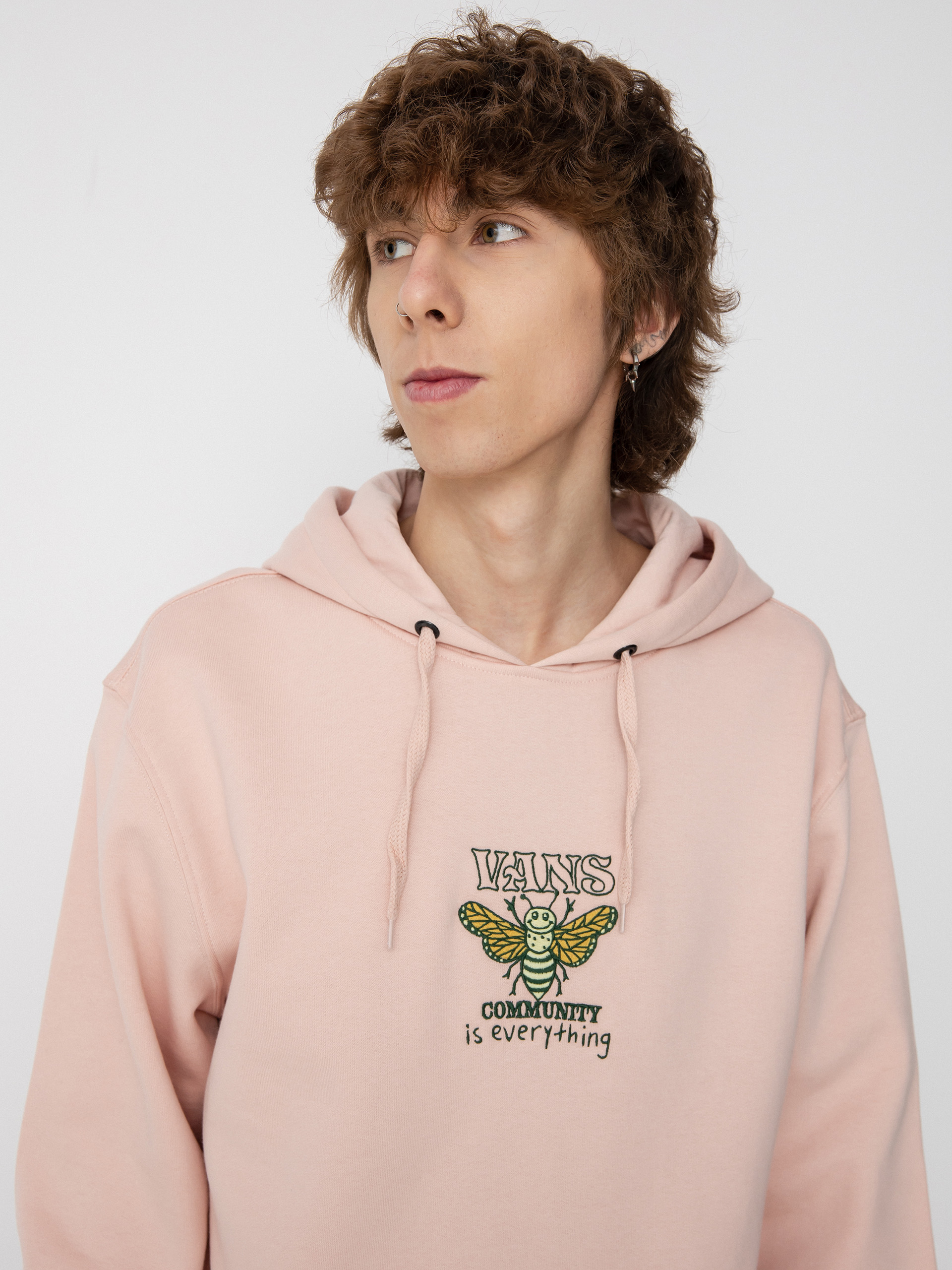 Vans Growth Garden HD Kapucnis pulóver (growth garden rose smoke)