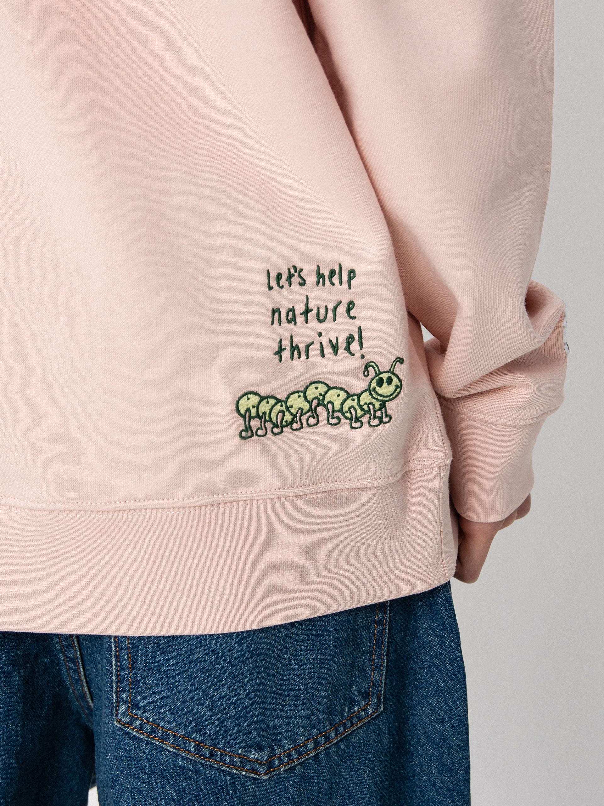 Vans Growth Garden HD Kapucnis pulóver (growth garden rose smoke)