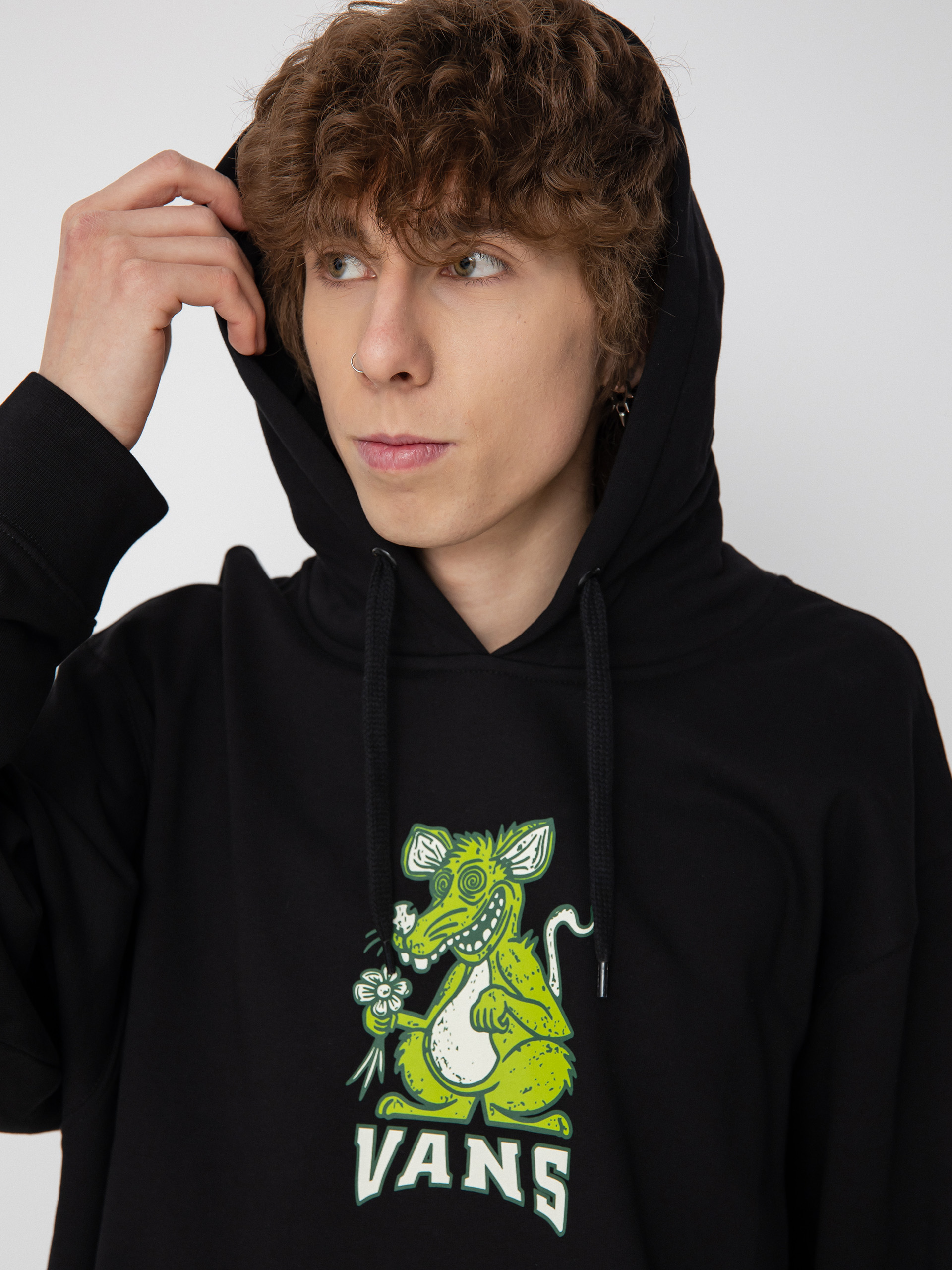 Vans Skate Graphics HD Kapucnis pulóver (black)