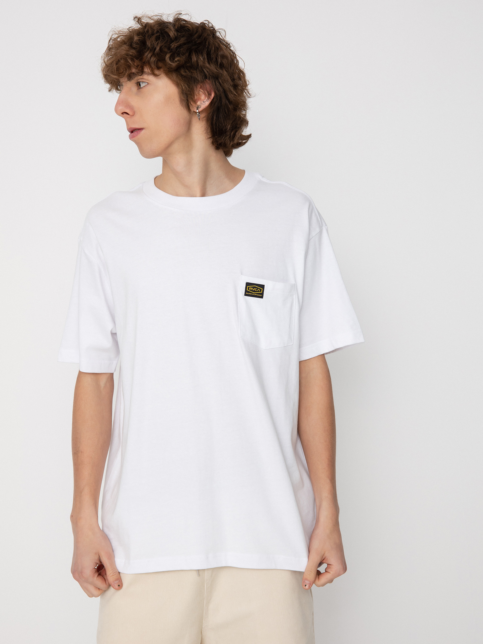 RVCA Americana Pocket póló (white)