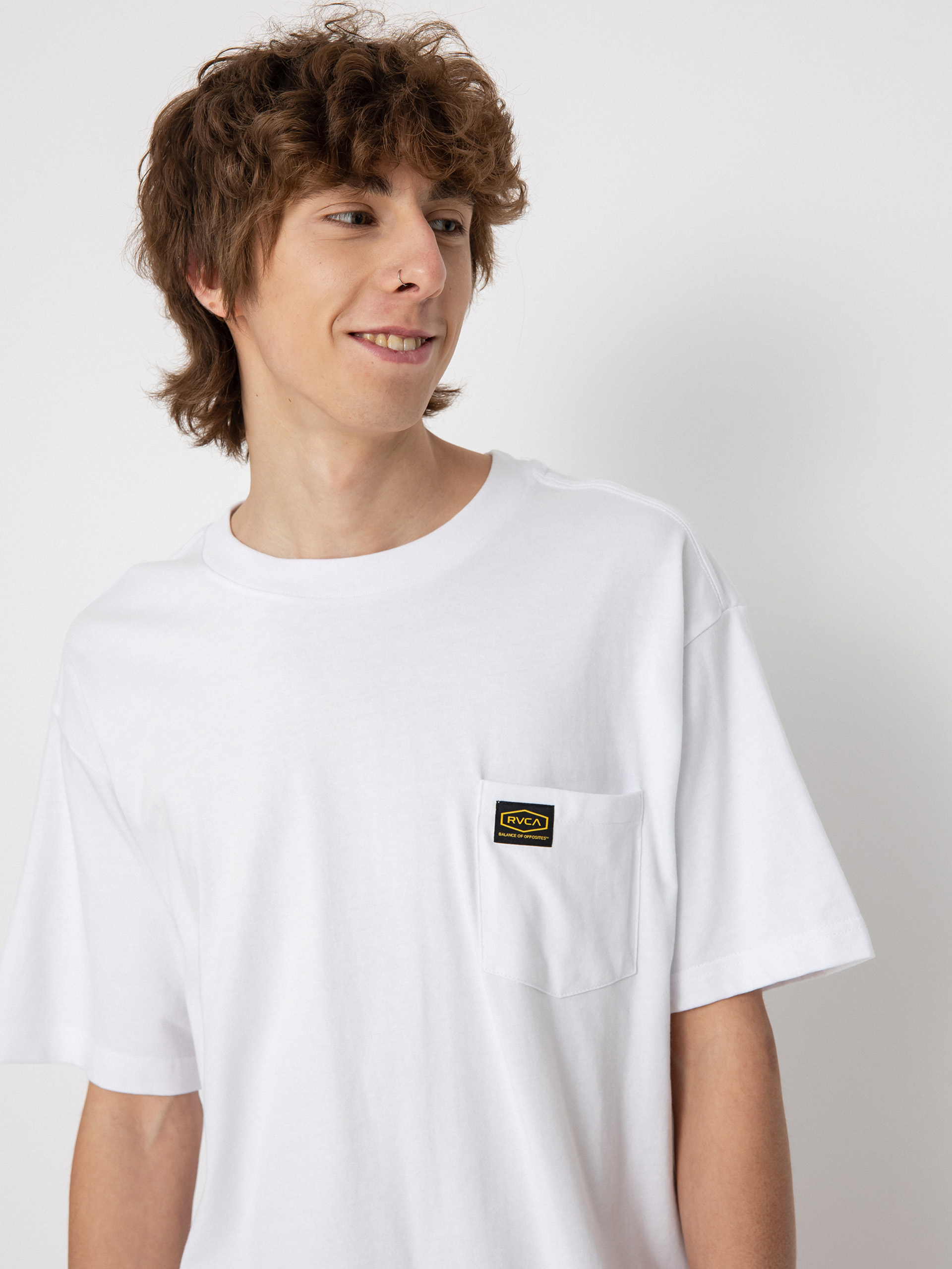RVCA Americana Pocket póló (white)