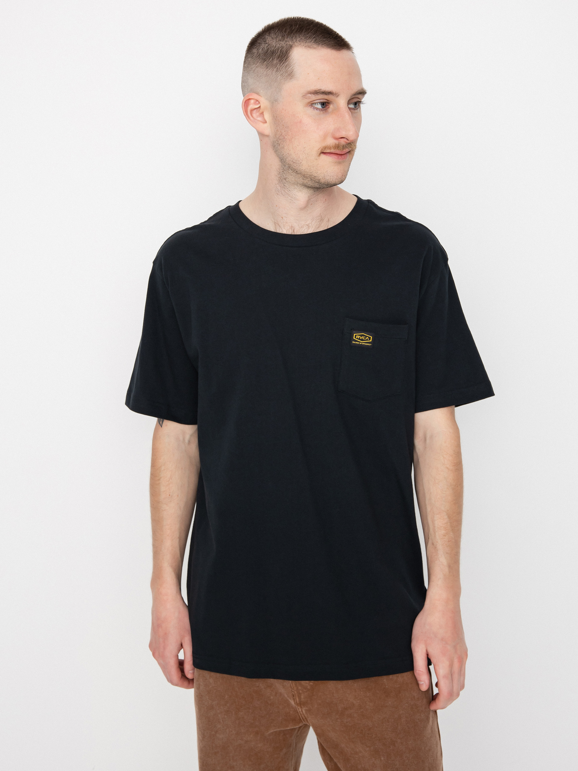 RVCA Americana Pocket póló (black)