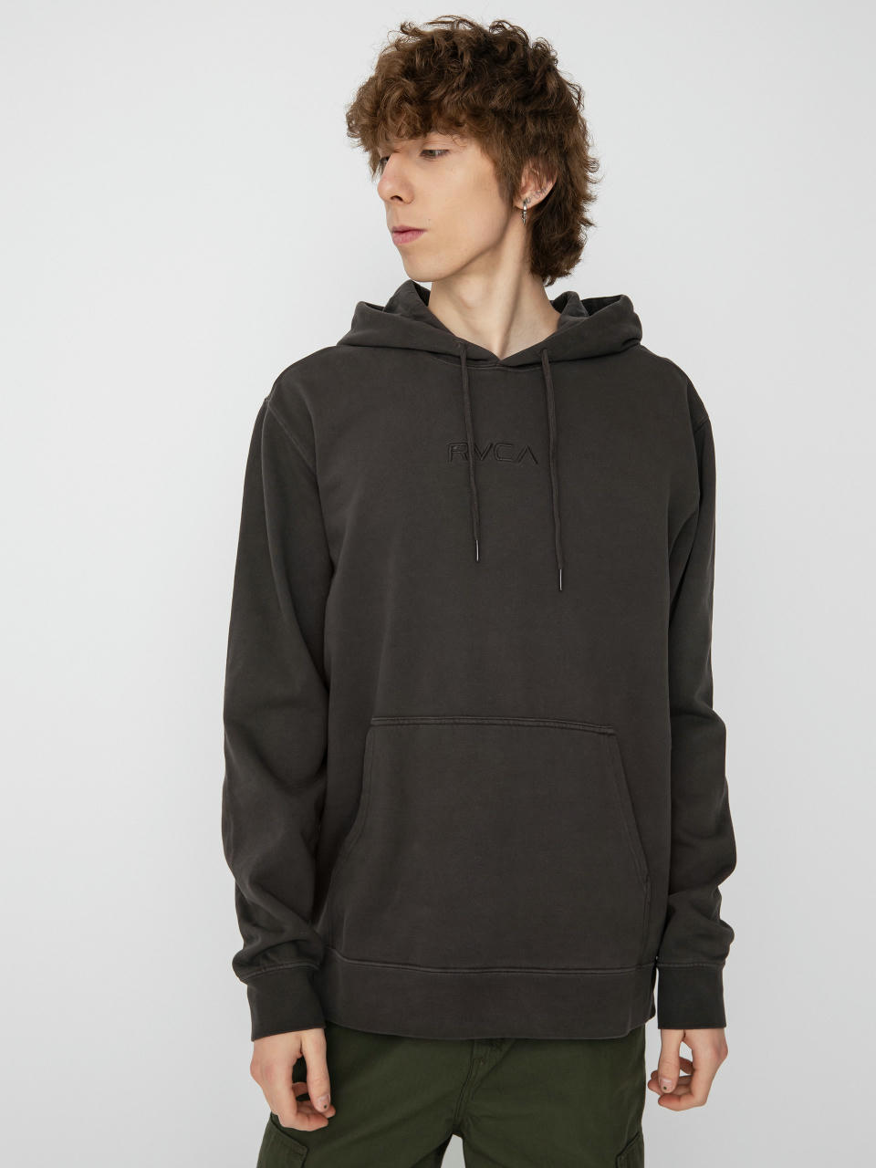 RVCA Tonally HD Kapucnis pulóver (black)