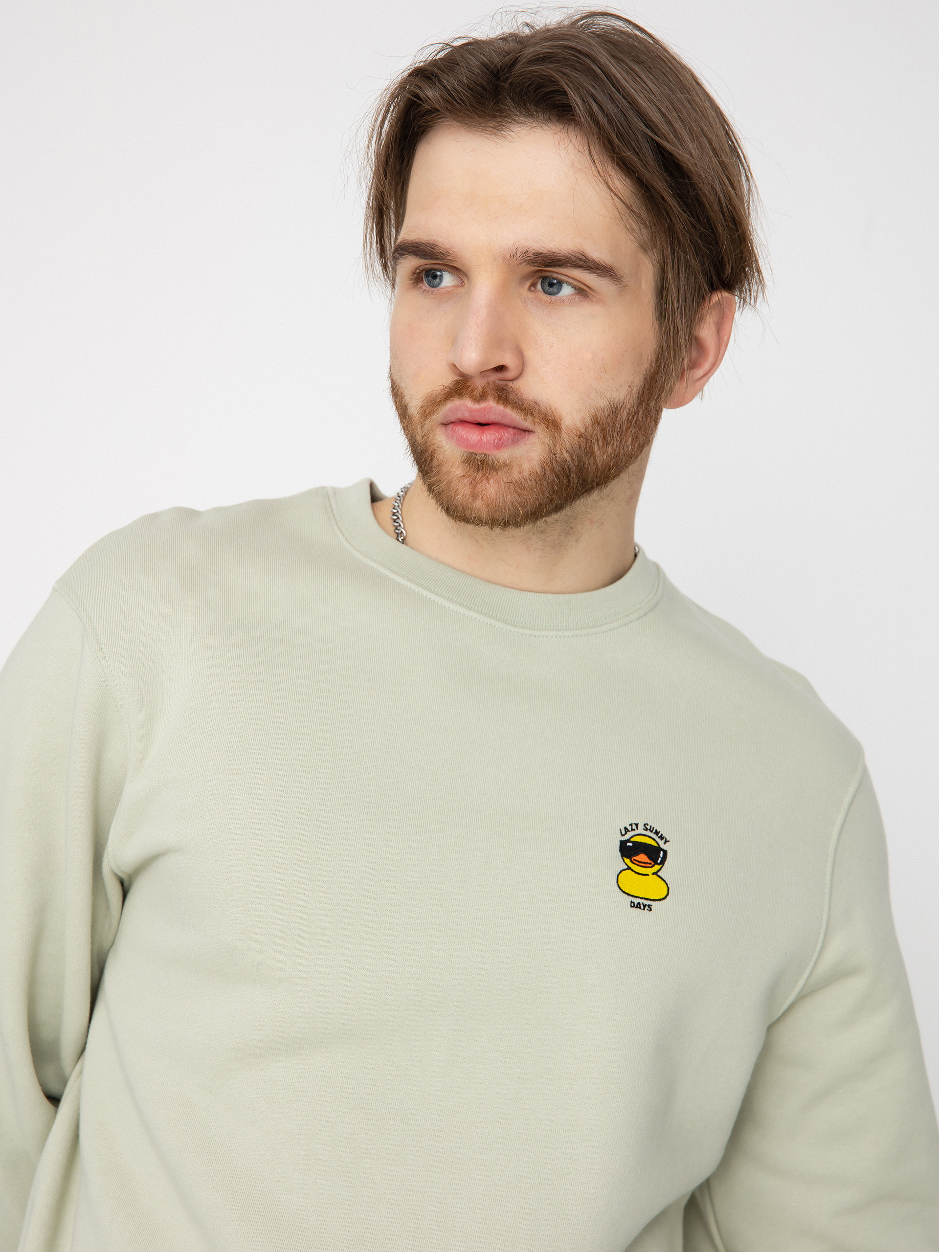 Iriedaily Lay Sunny Day Kapucnis pulóver (light sage)