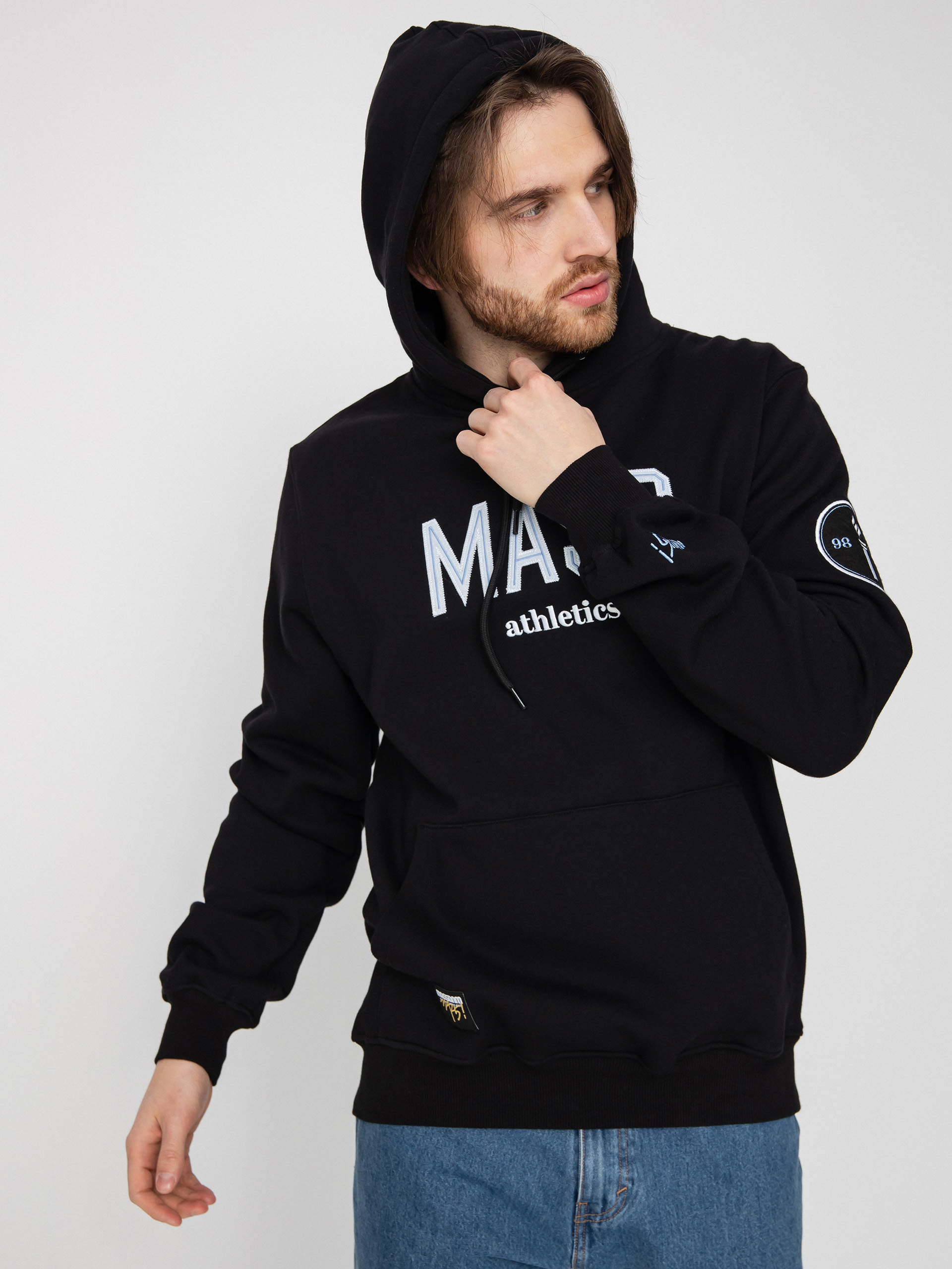 MassDnm Club HD Kapucnis pulóver (black)