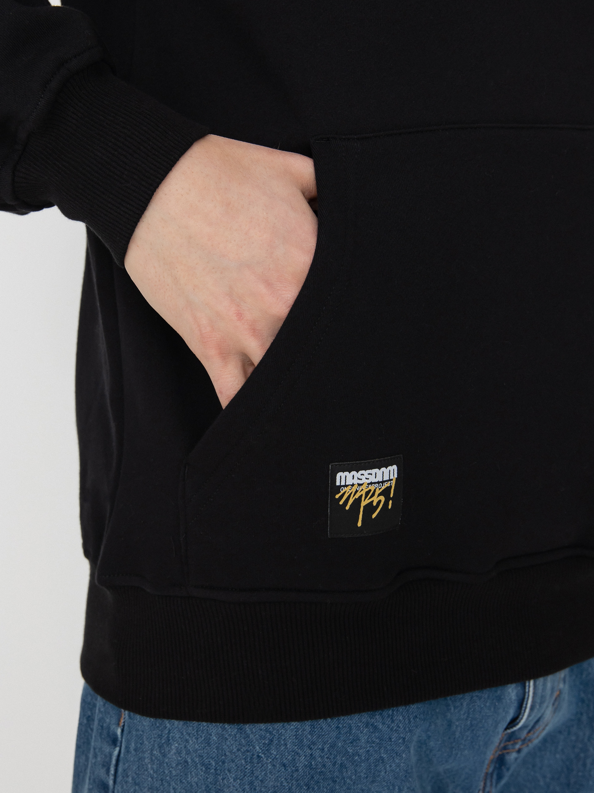 MassDnm Club HD Kapucnis pulóver (black)