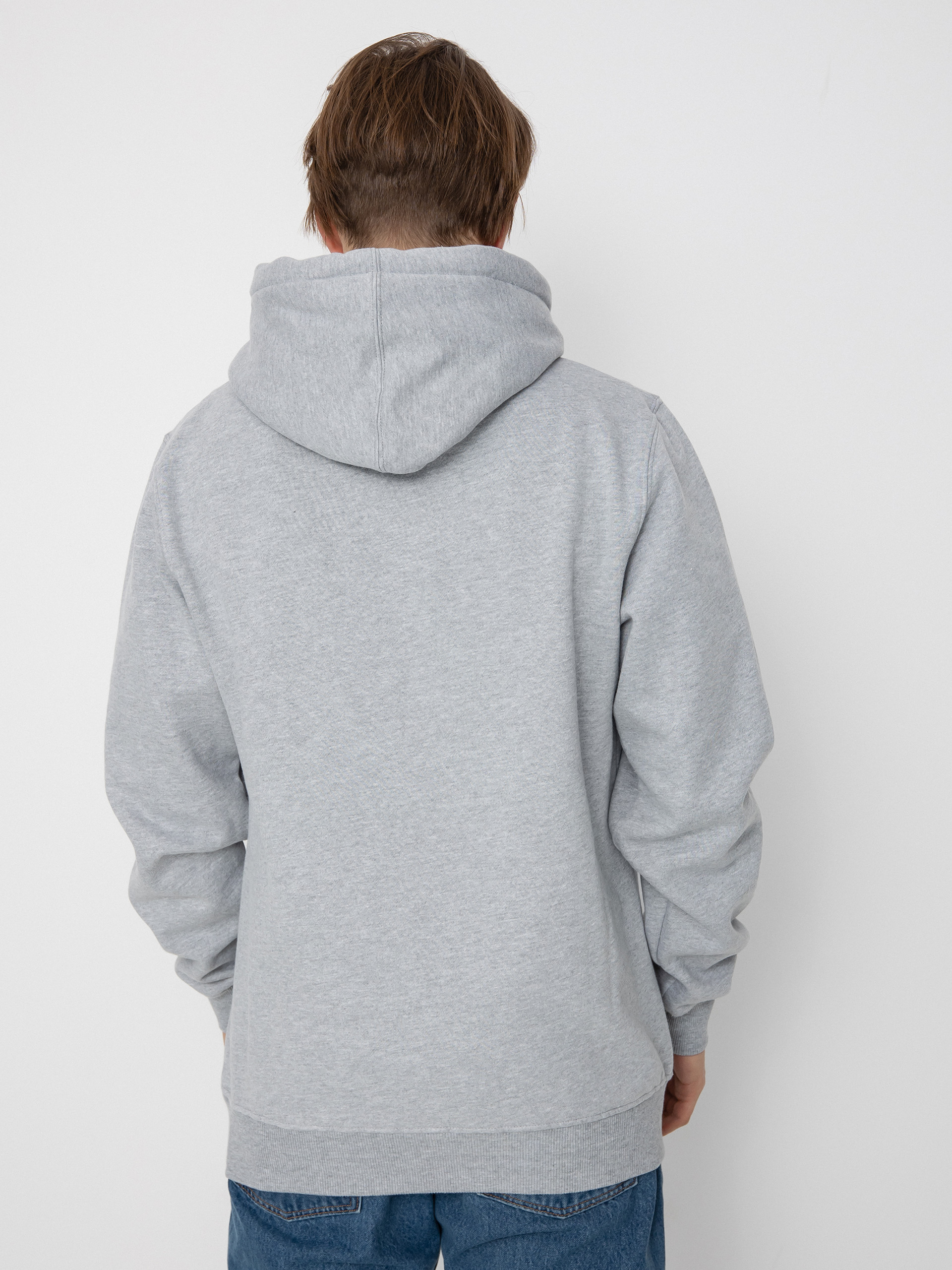 MassDnm Signature Medium Logo Pulóver (heather grey)