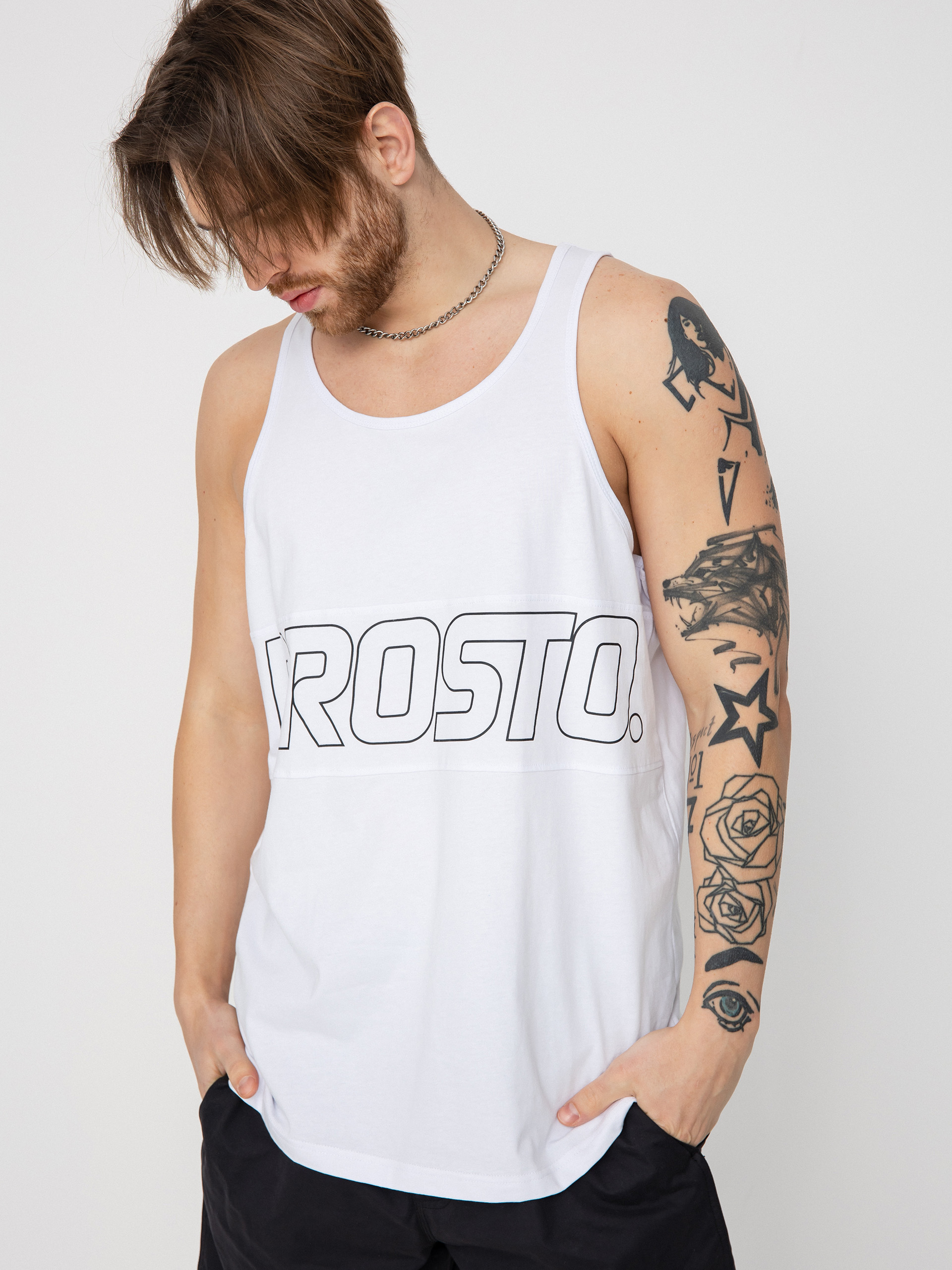 Prosto Koszulka Top Copa póló (white)