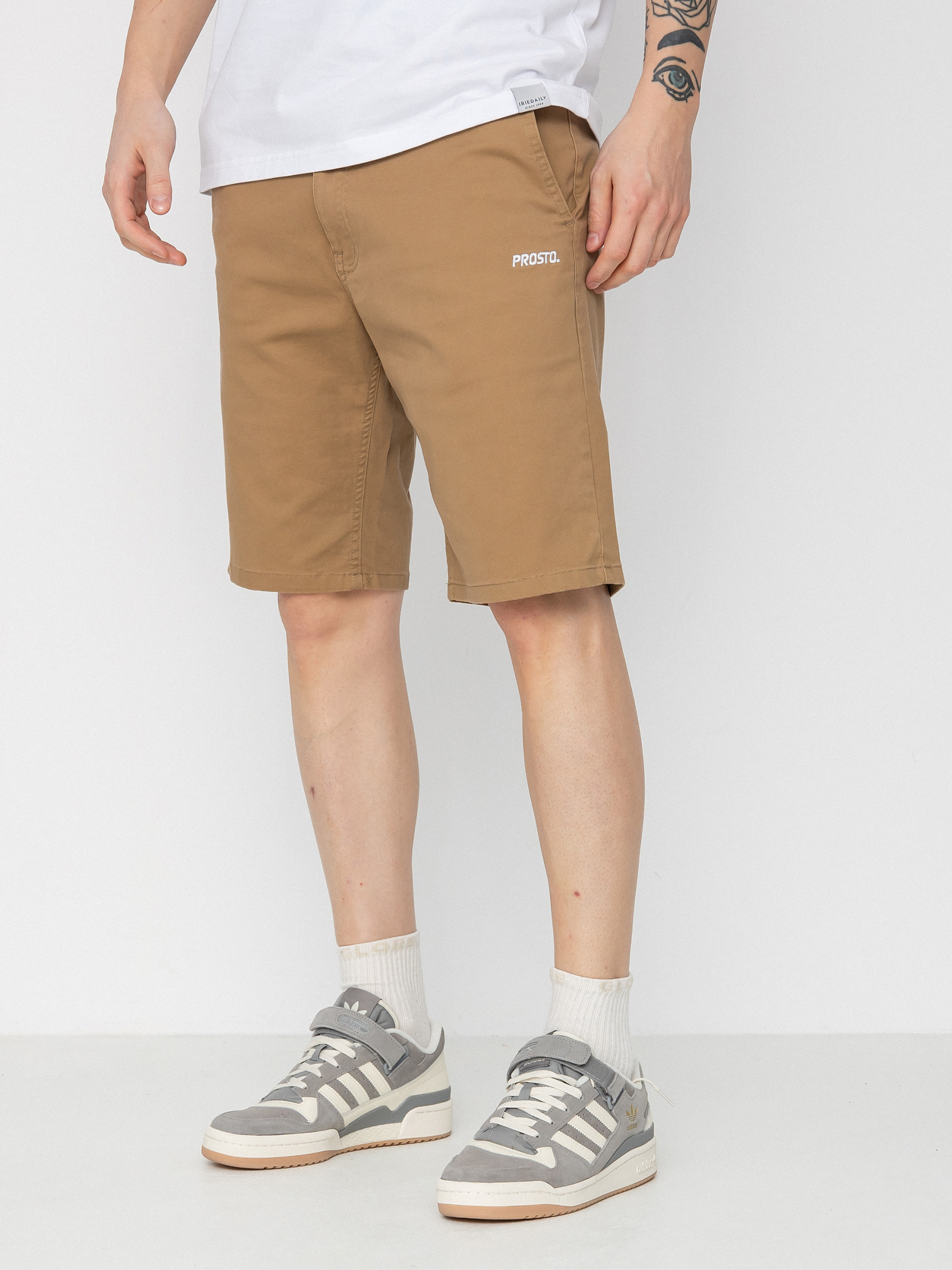 Prosto Chinos Shorts Casual Rövidnadrág (beige)